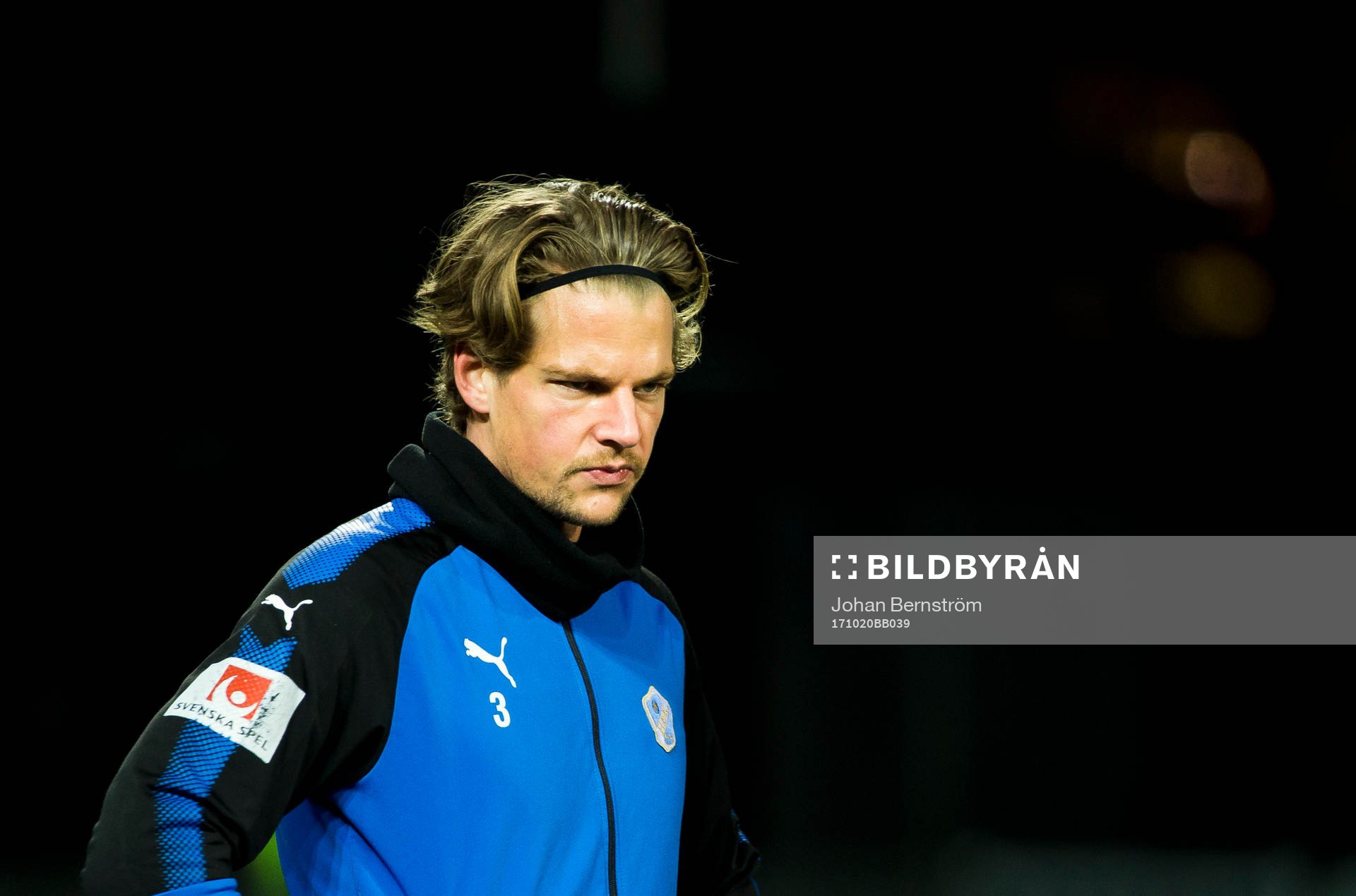 Halmstads Fredrik Liverstam deppar