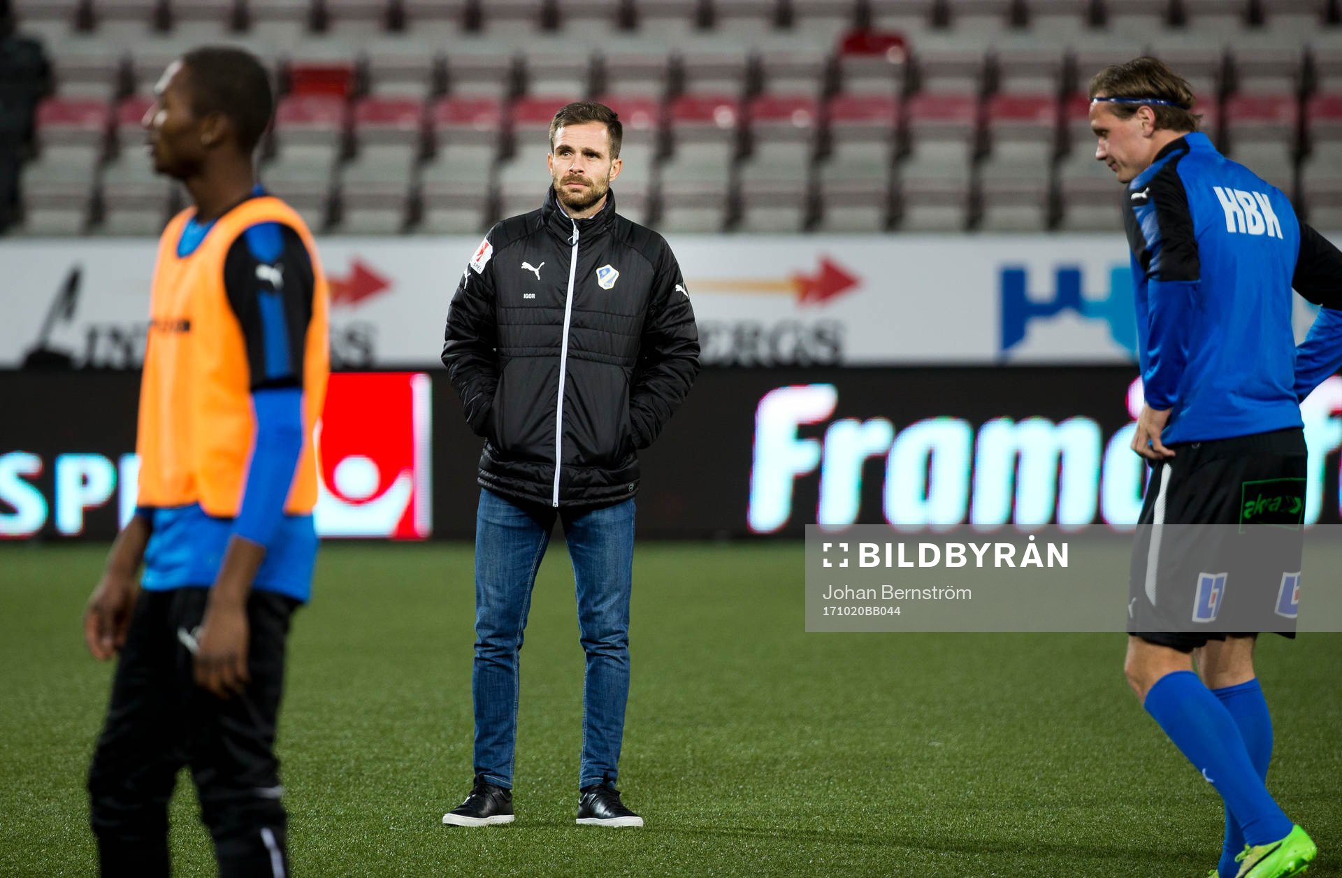 Halmstads tränare Igor Krulj