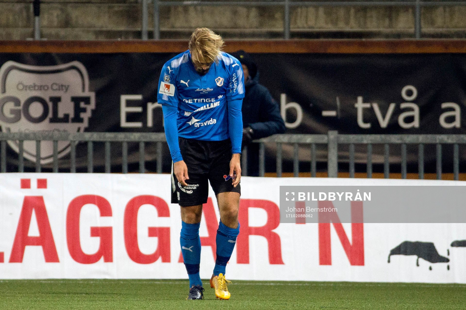 Halmstads Jesper Westerberg deppar