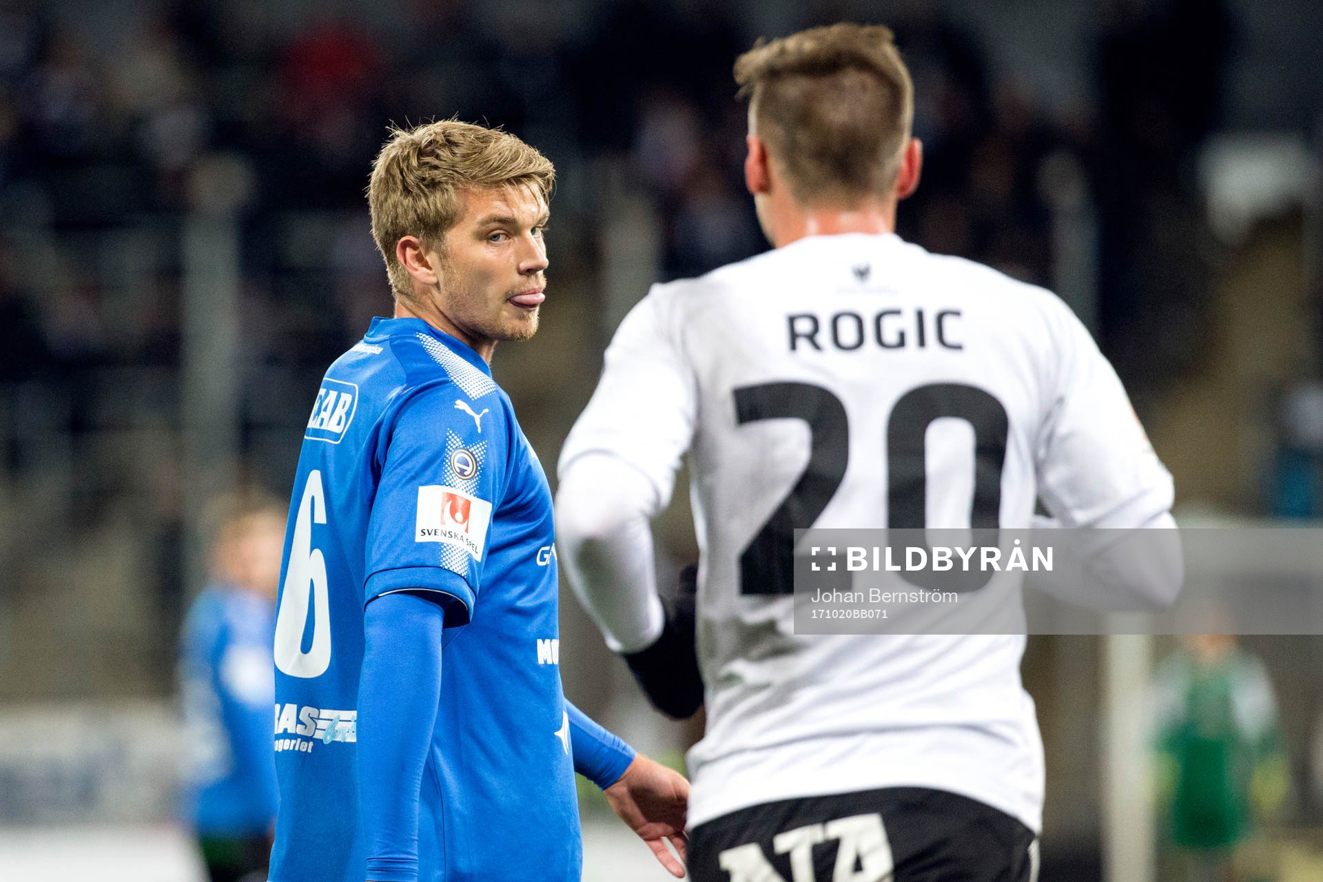 Halmstads Marcus Mathisen och Örebros Filip Rogic