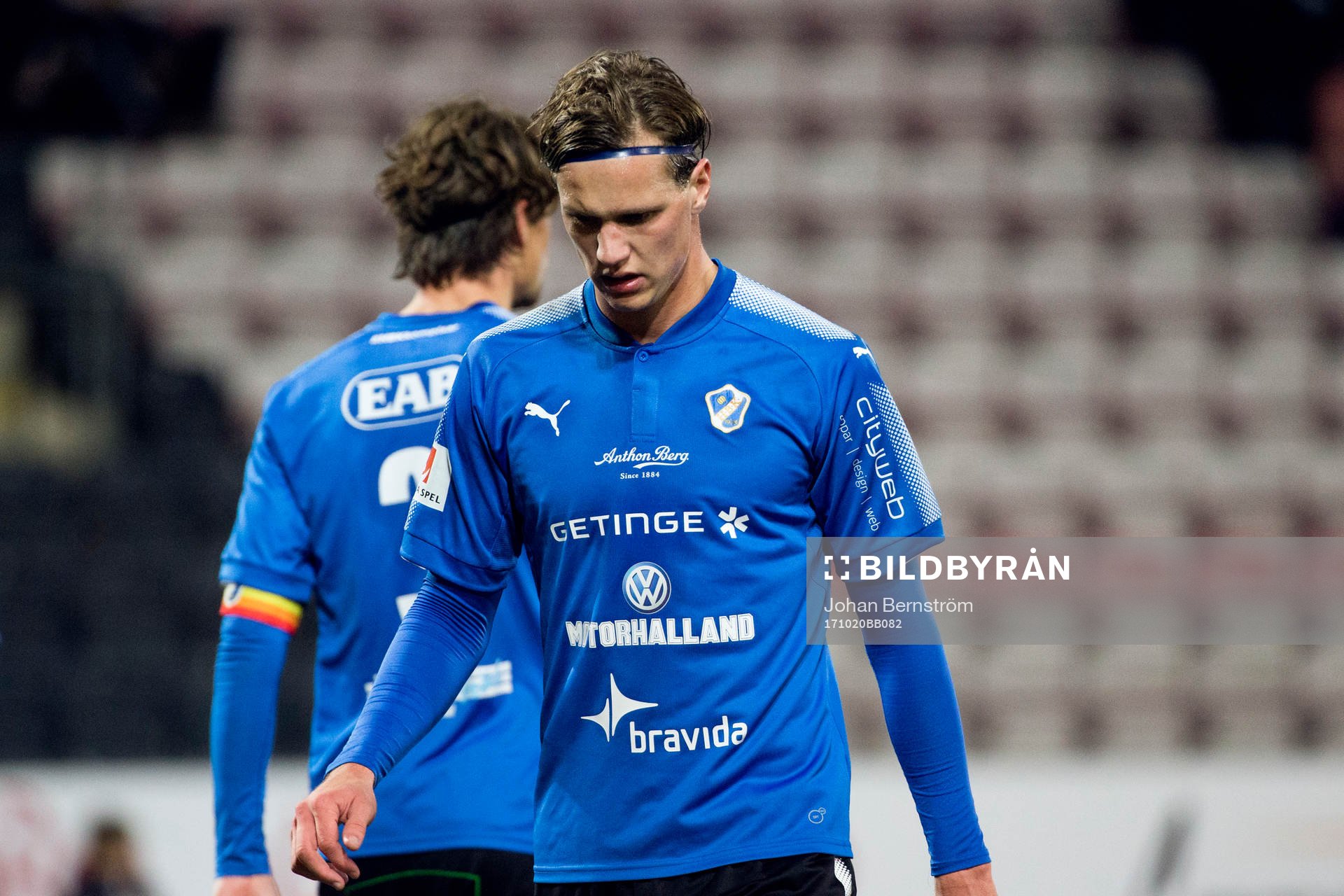 Halmstads Alexander Berntsson deppar