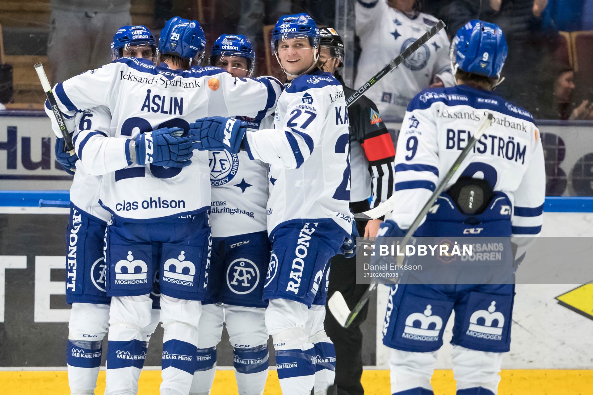 Leksands Alex Friesen jublar