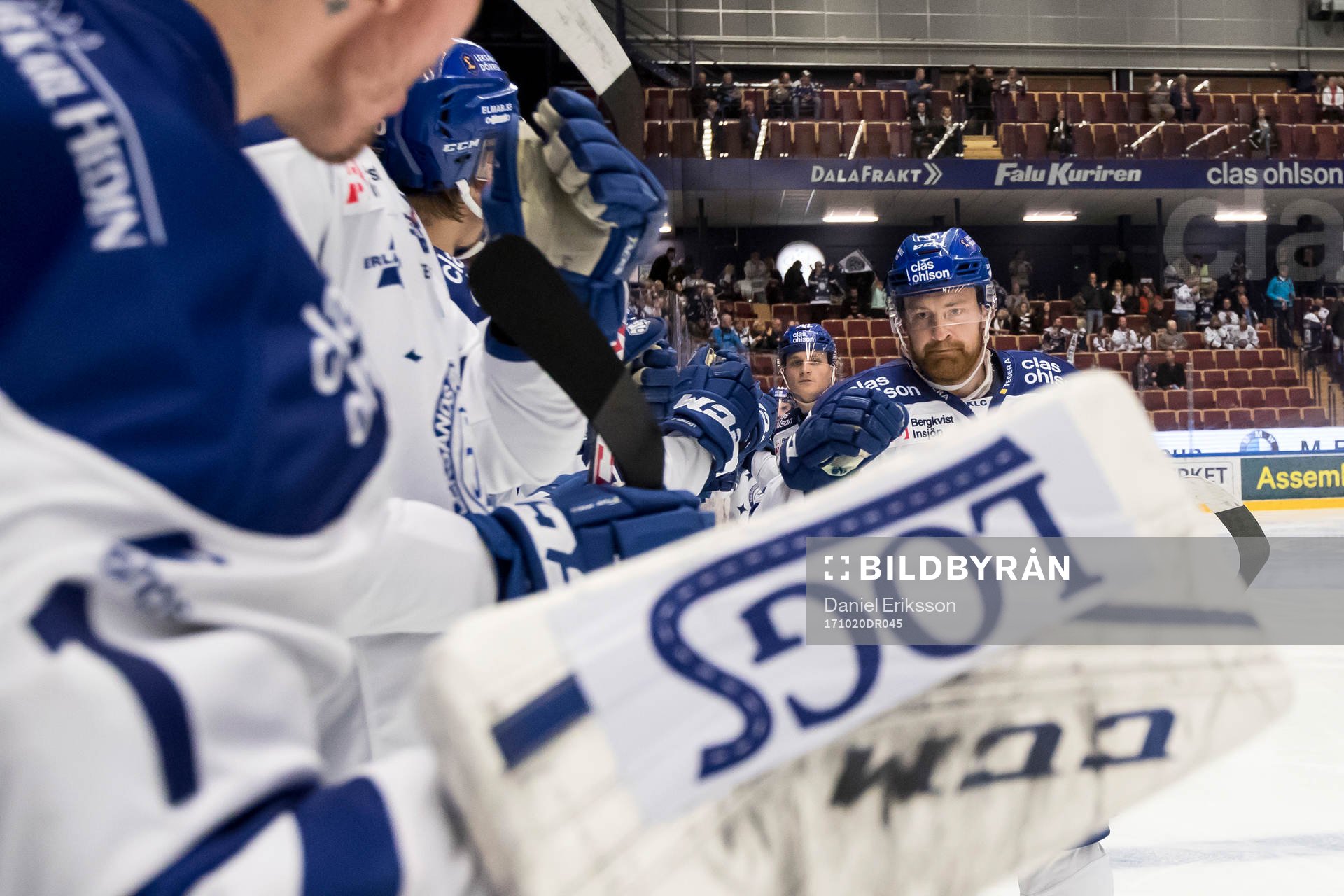 Leksands Mattias Ritola jublar