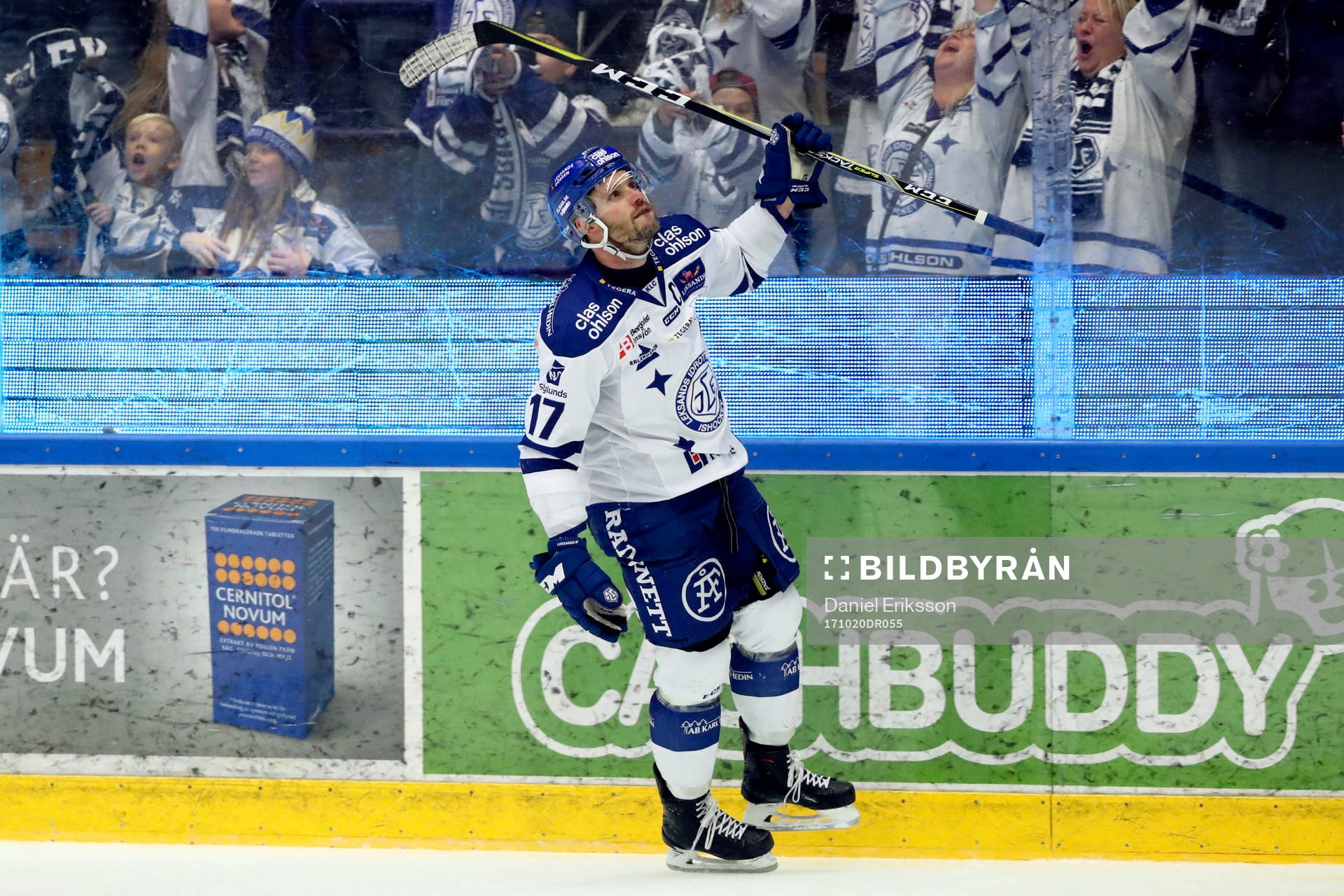 Leksands Jesper Ollas jublar