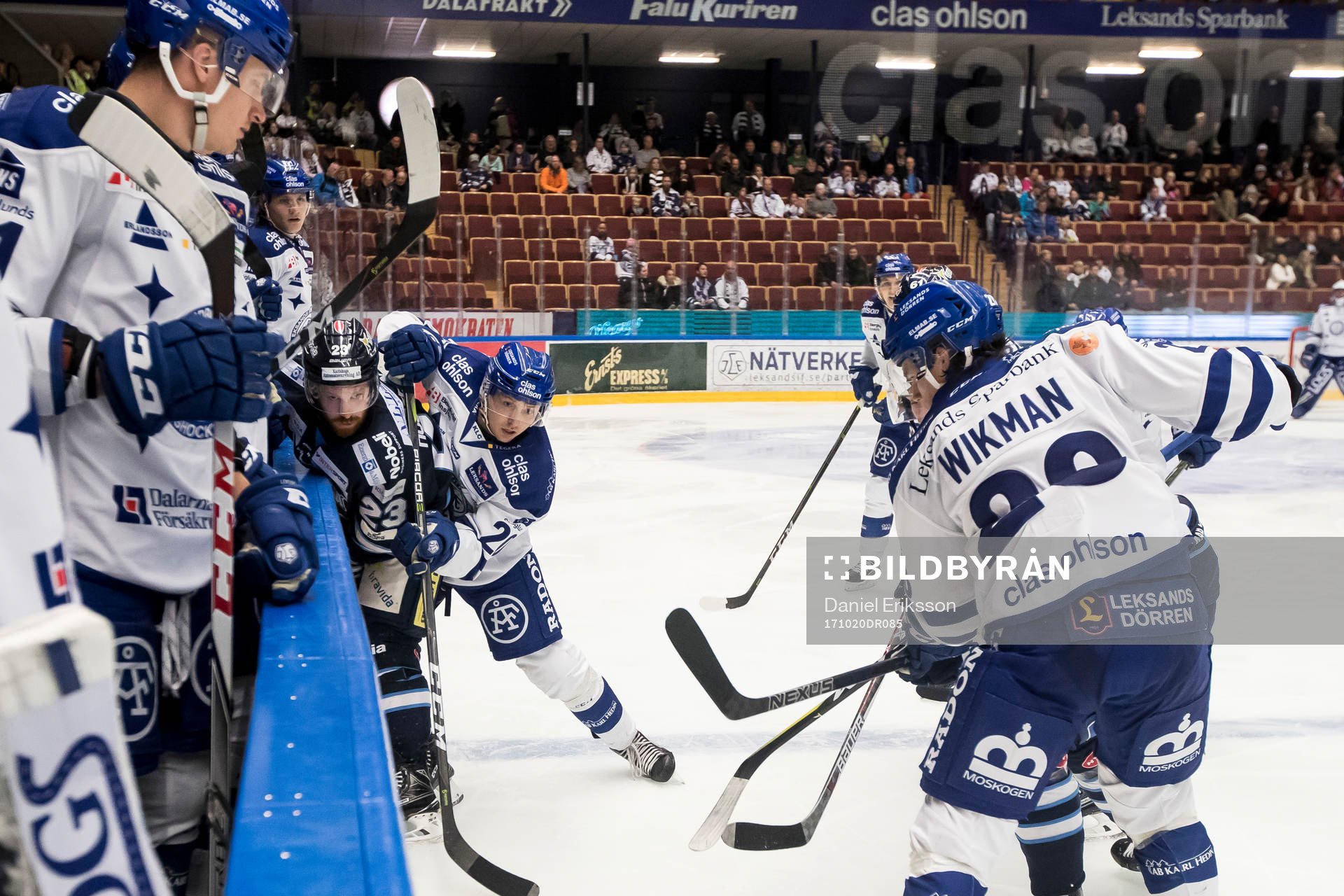 Karlskogas Fredrik Höggren och Leksands Sebastian