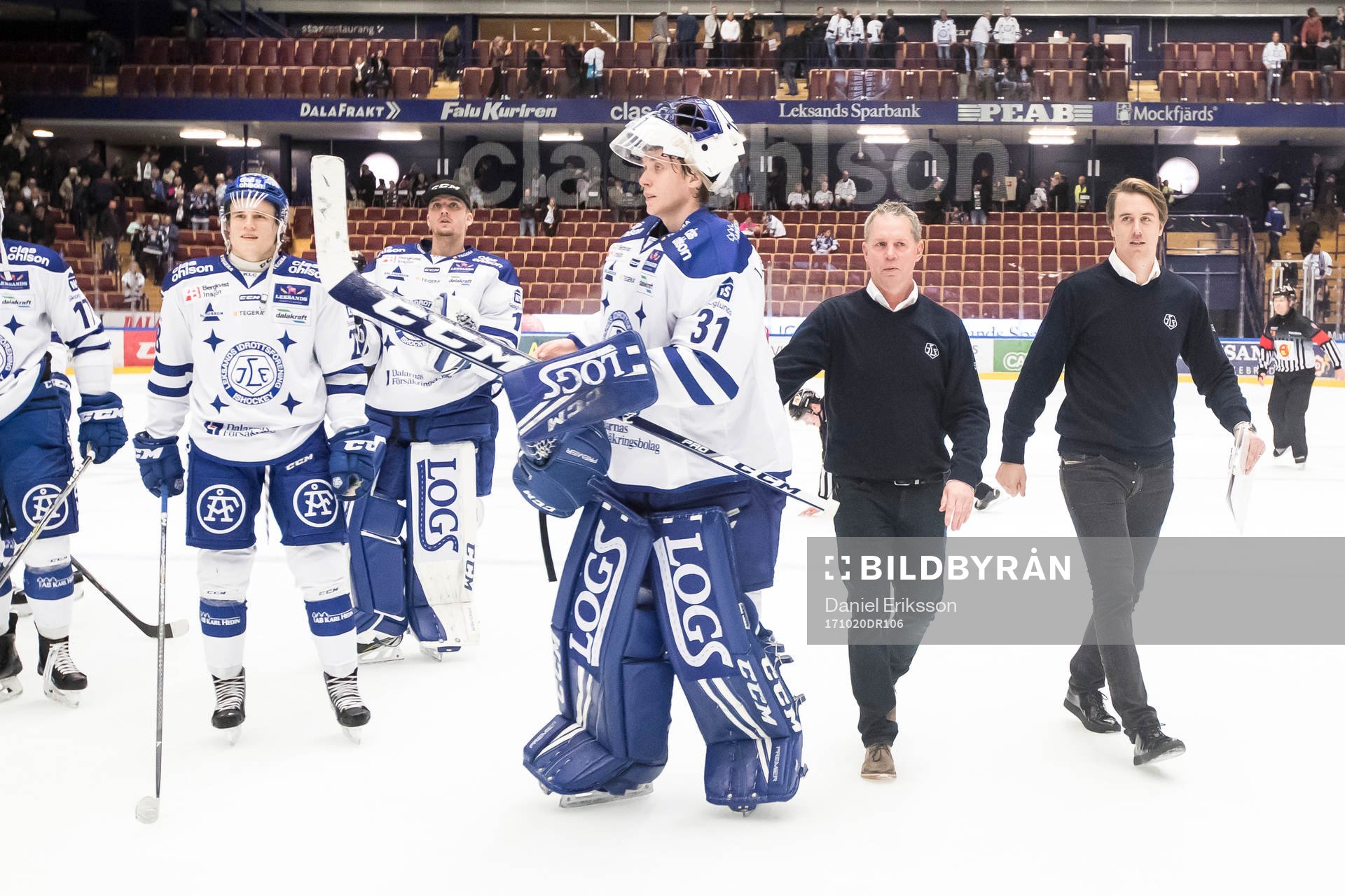 Leksands assisterande tränare Jens Nielsen och