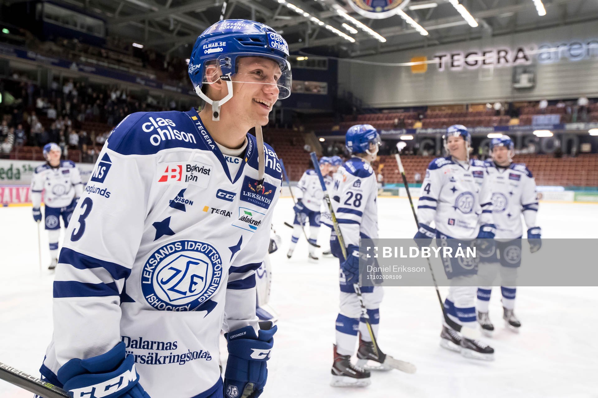 Leksands Daniel Bertov glad