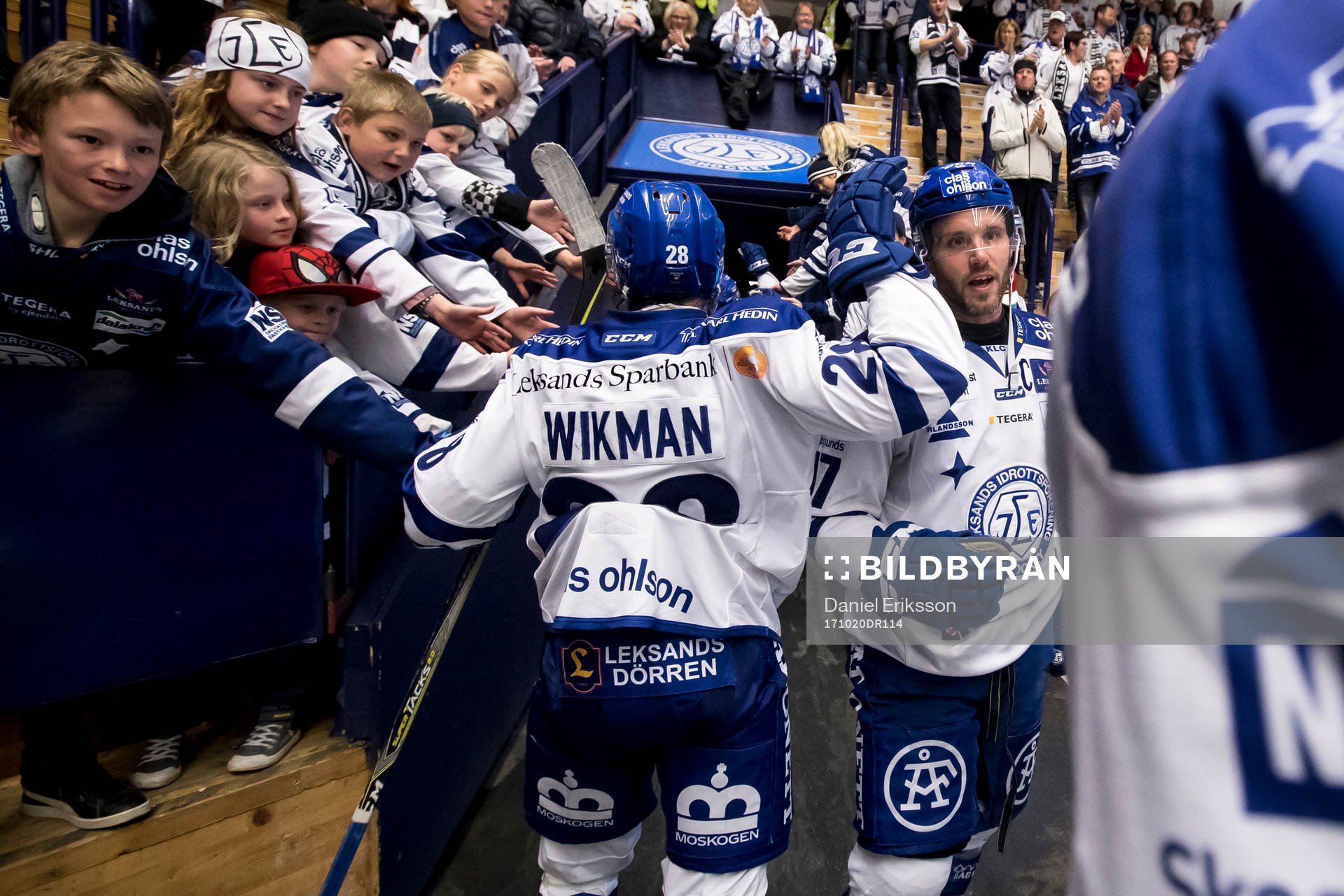 Leksands William Wikman på väg ut