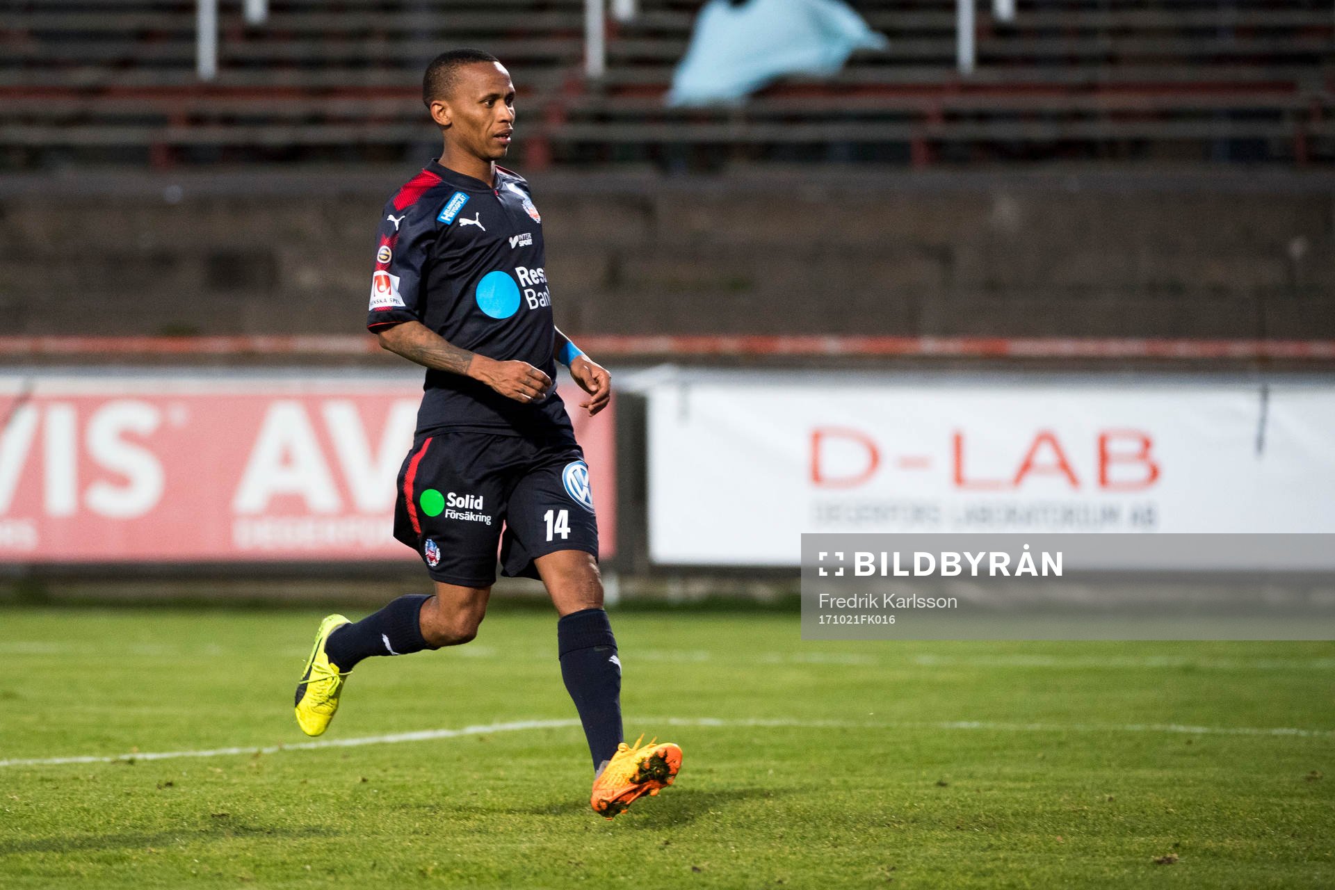 Helsingborgs Bradley Surprise Ralani jublar