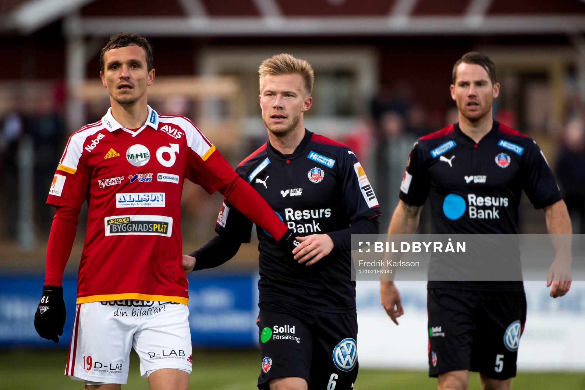 Degerfors Shpetim Hasani, Helsingborgs Andreas Landgren