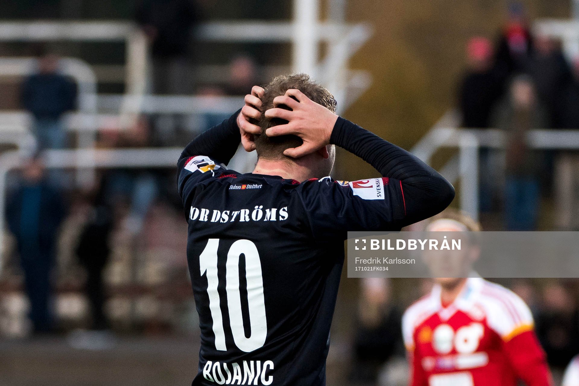 Helsingborgs Darijan Bojanic deppar