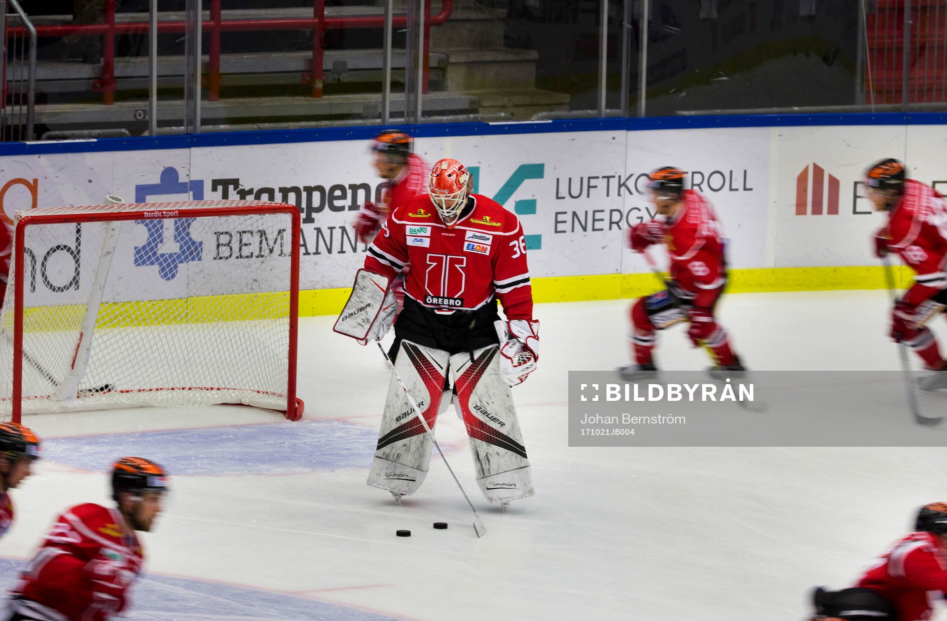 Örebros målvakt Axel Brage