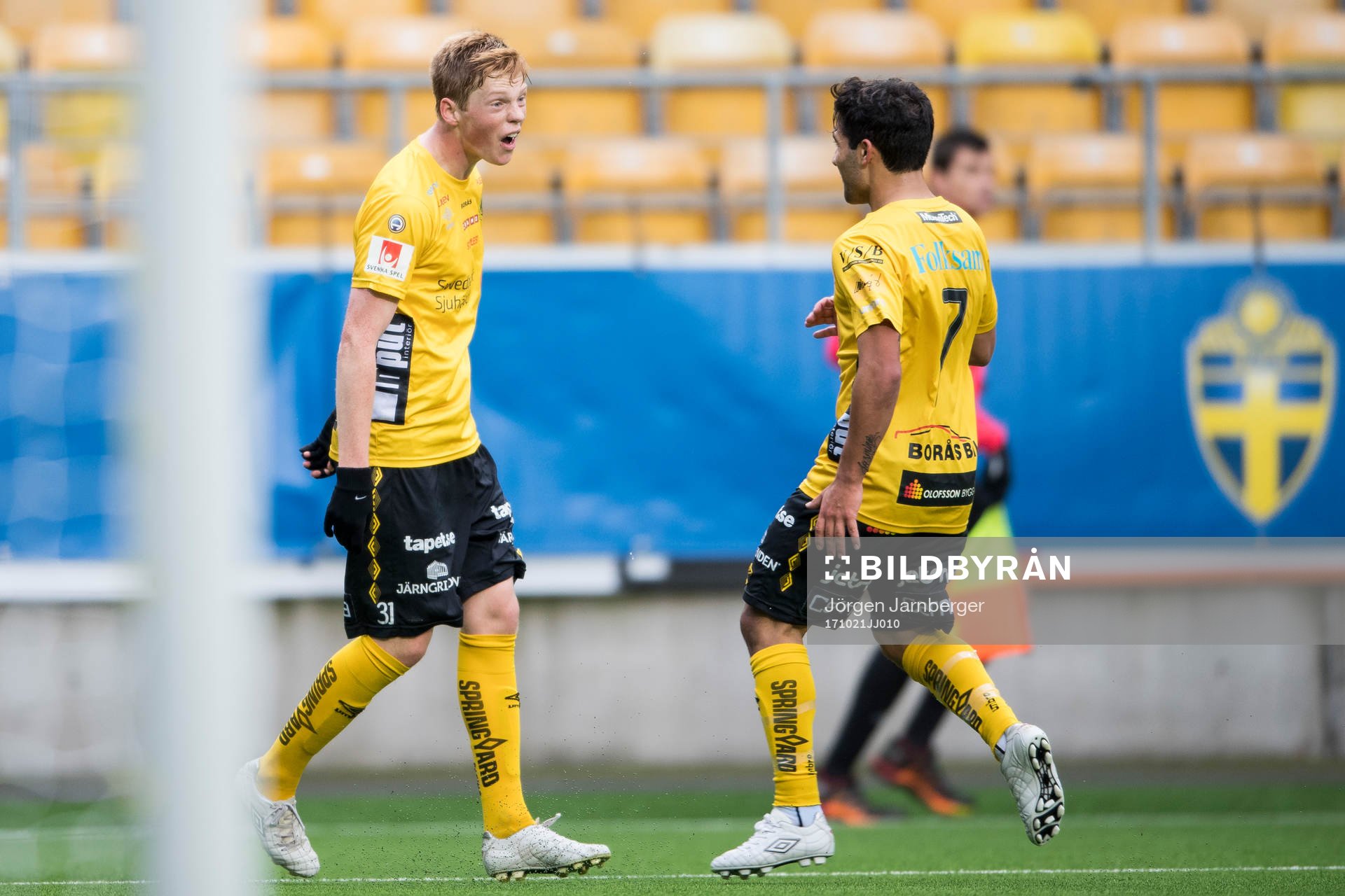 Elfsborgs Jesper Sandberg Hesselgren jublar