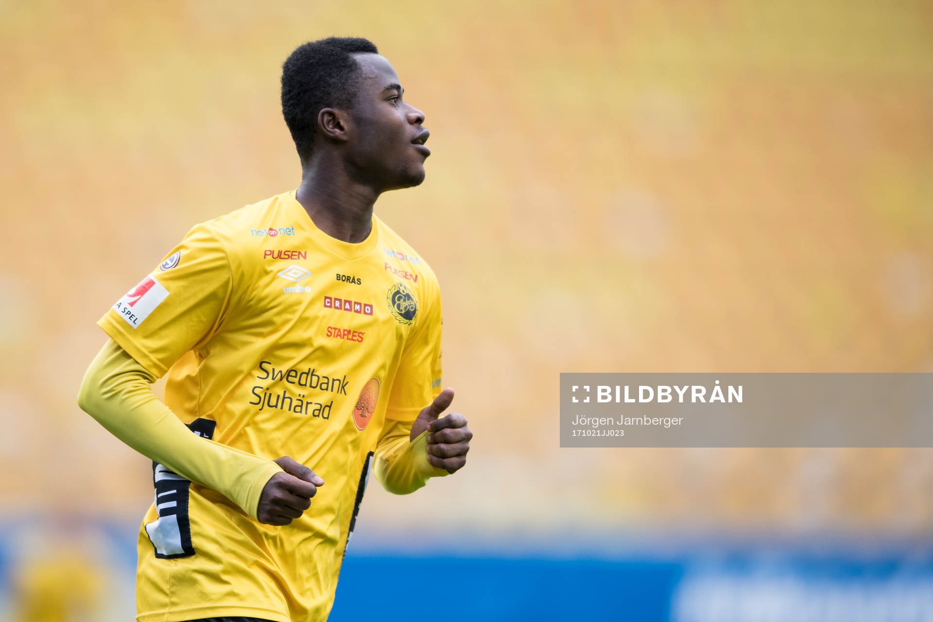 Elfsborgs Prince Isaac Kouame jublar