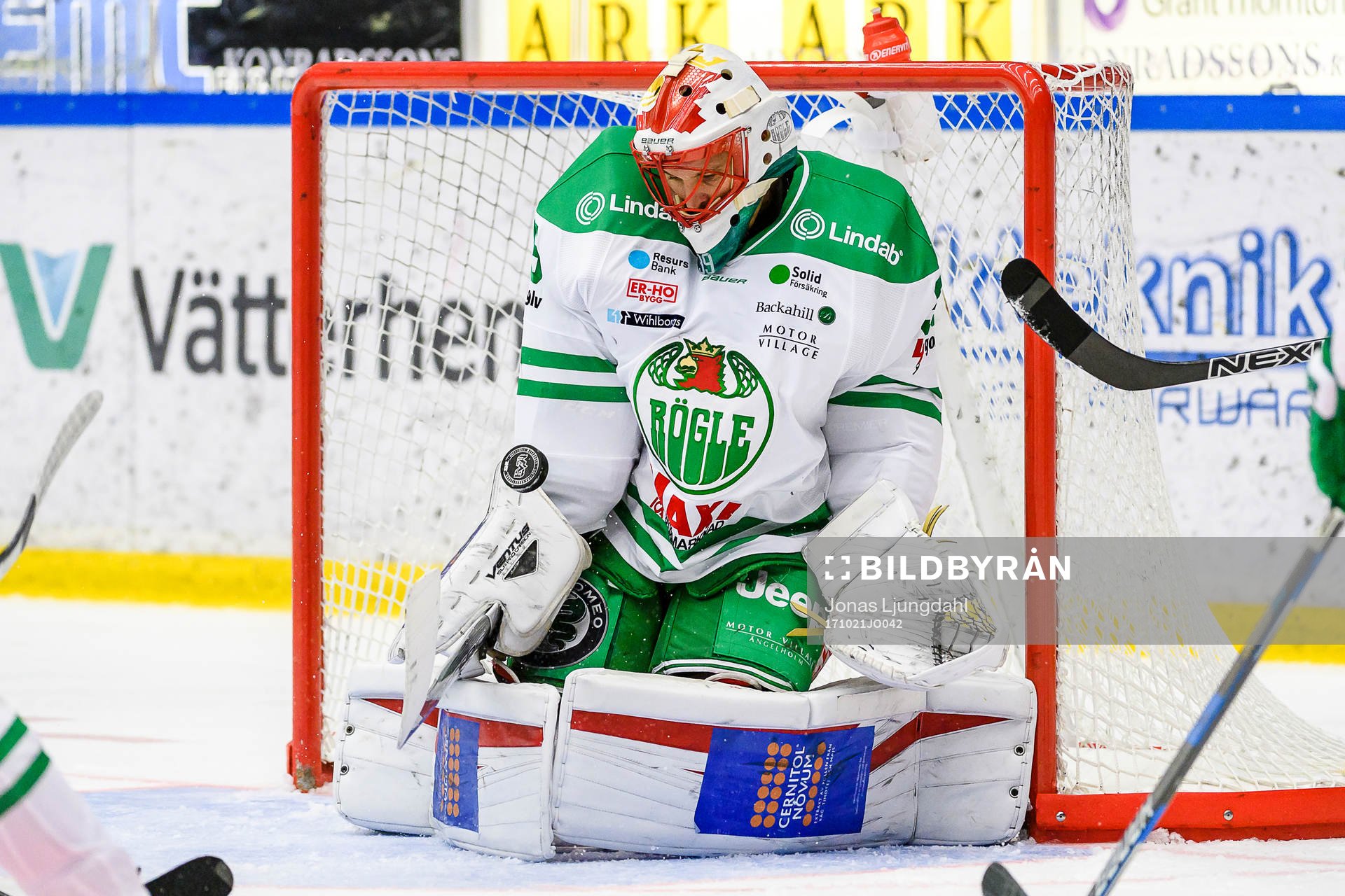 Rögles målvakt Justin Pogge