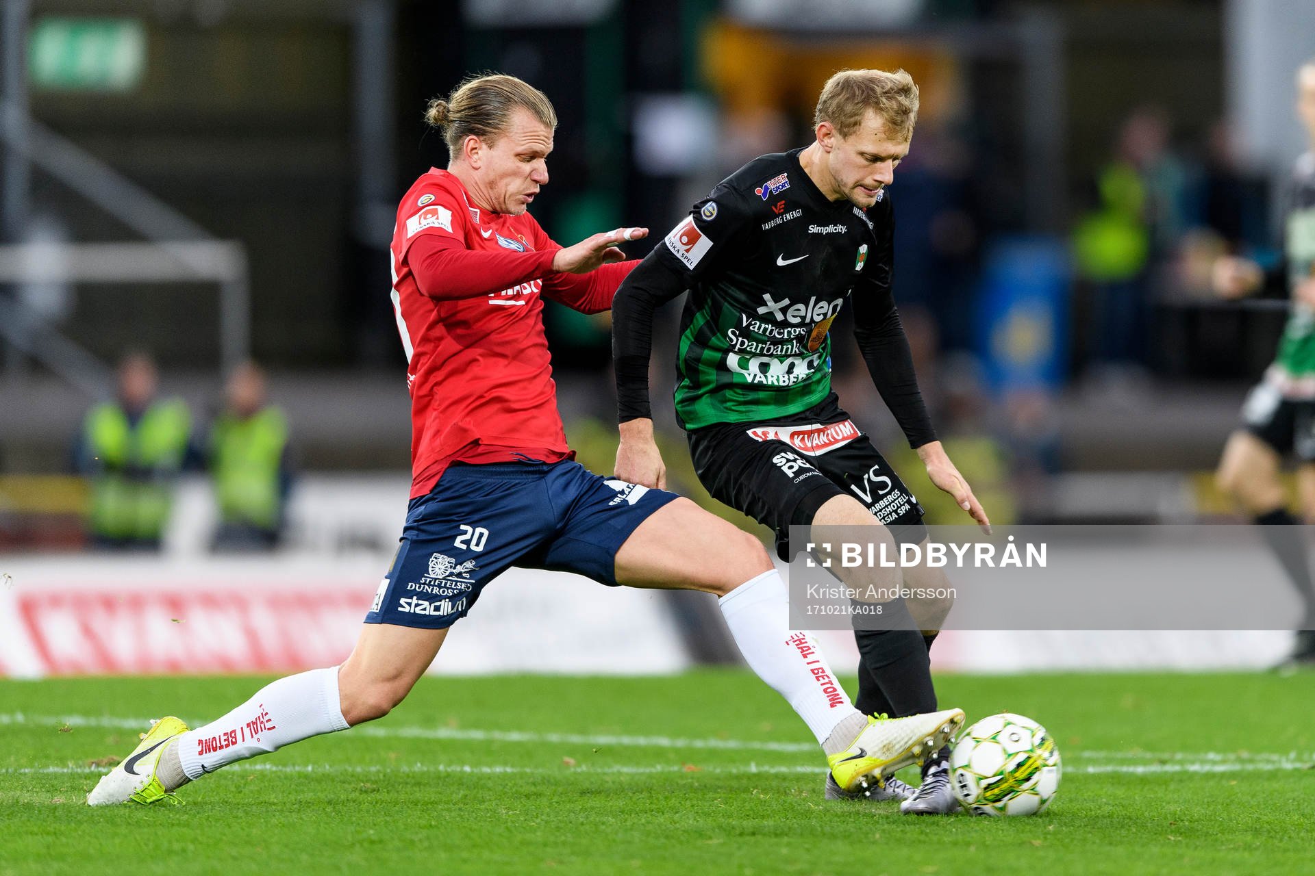 Örgrytes Sebastian Carlsén och Varbergs Jakob Olsson