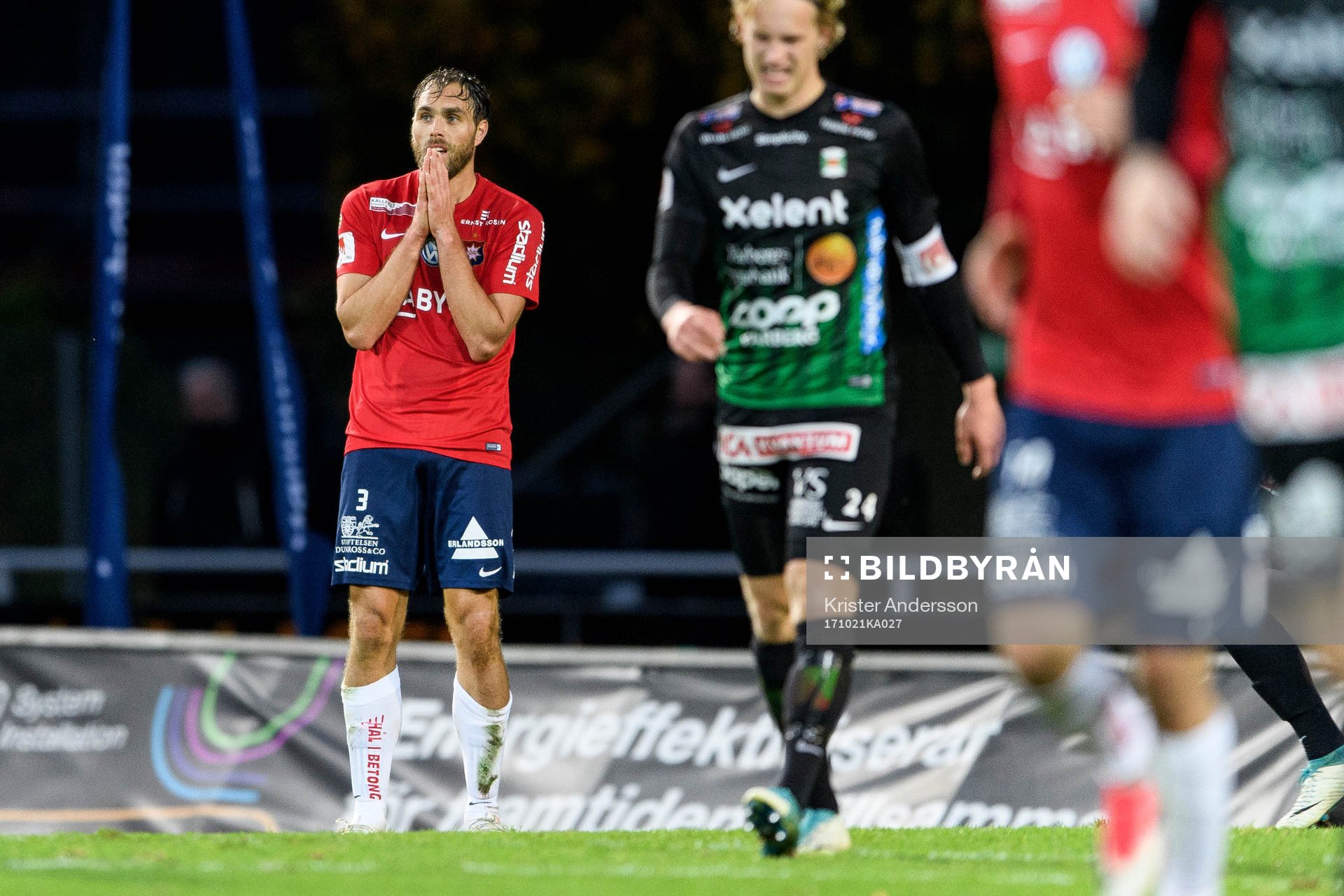 Örgrytes Johan Elmander deppar