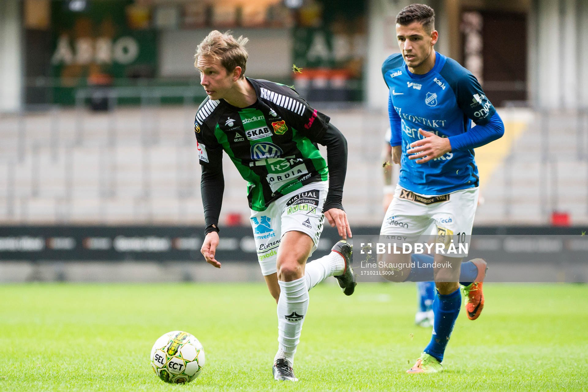GAIS Simon Silverholt och Norrbys Gzim Istrefi