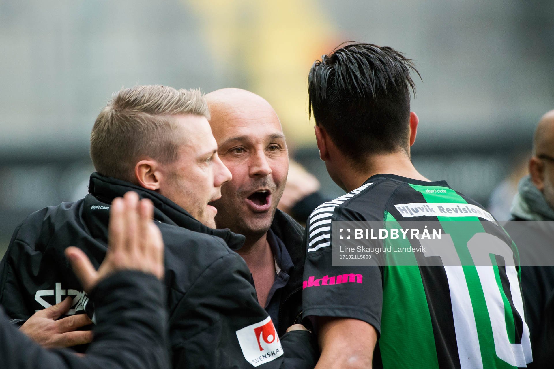 GAIS assisterande tränare Patrik Ingelsten, tränare Bosko