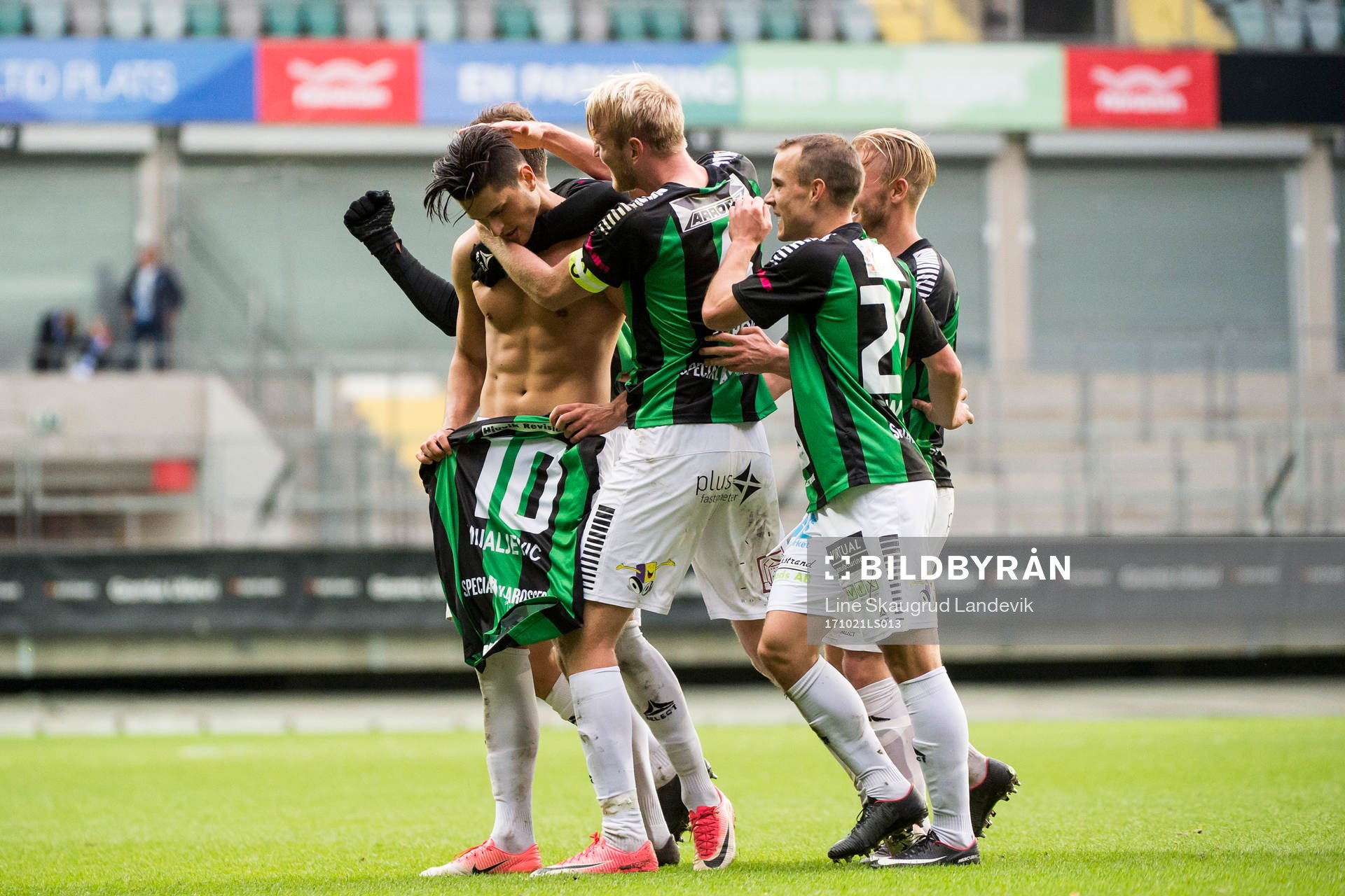 GAIS Luka Mijaljevic, Carl Nyström, Carl Wede och Niclas