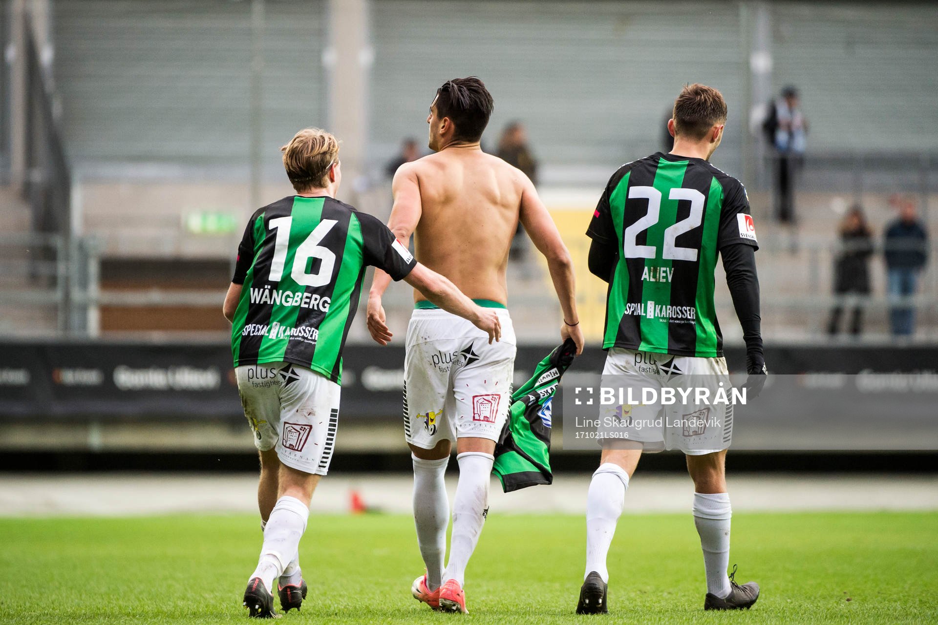 GAIS August Wängberg, Luka Mijaljevic och Alibek Aliev