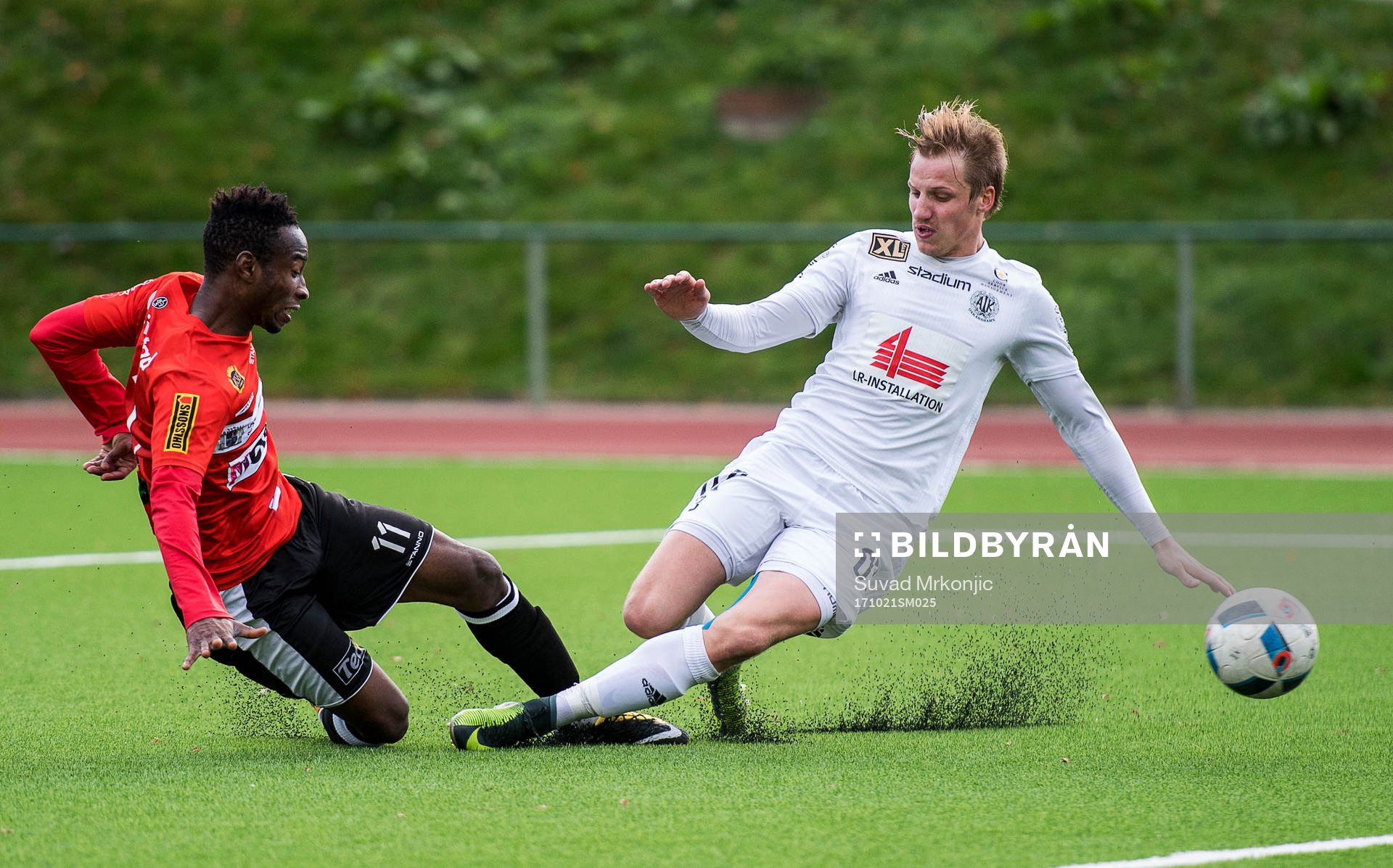 Landskronas Karim Sadat och Oskarshamns Eric Persson
