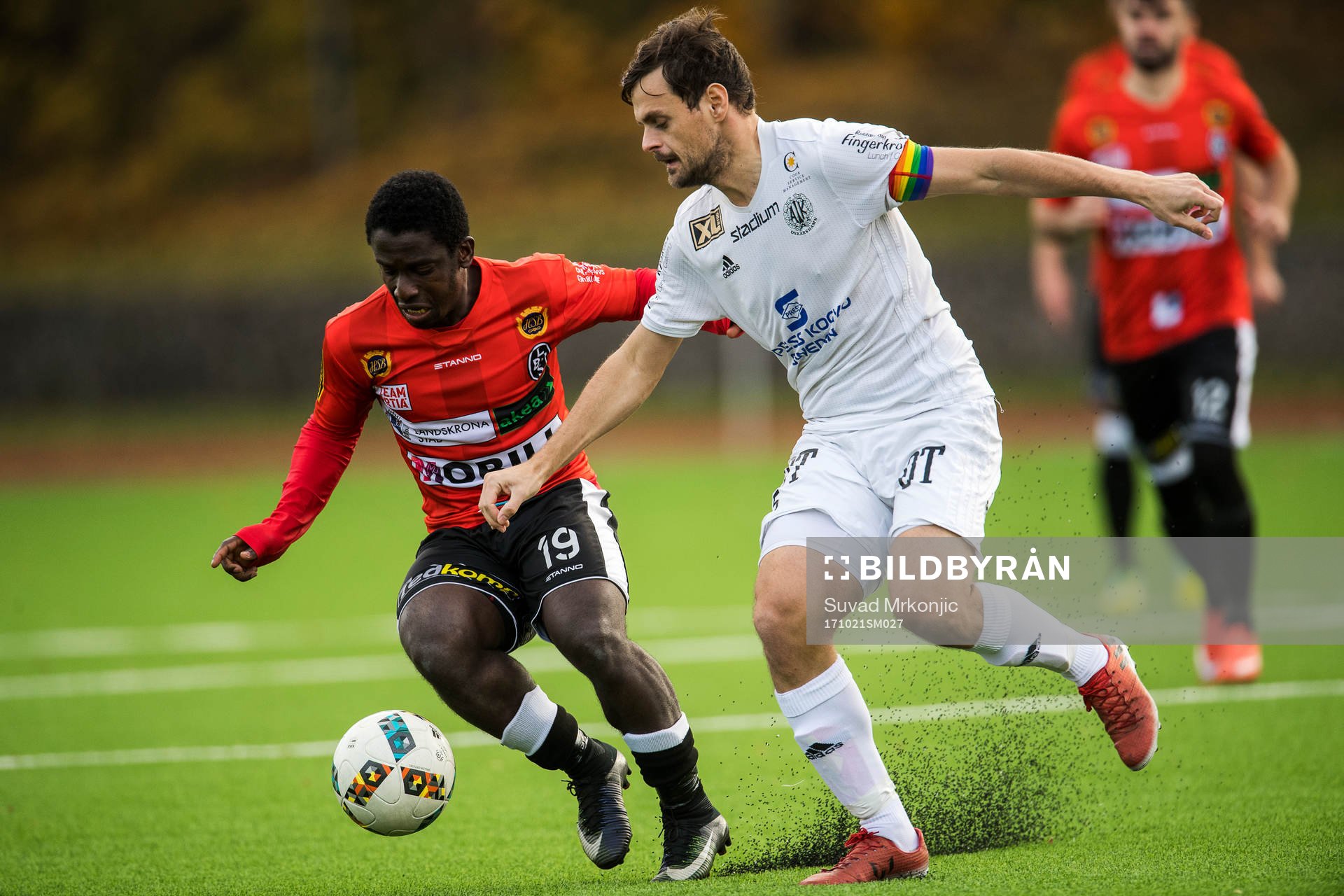 Landskronas Thierry Zahui och Oskarshamns Mergim Smakolli