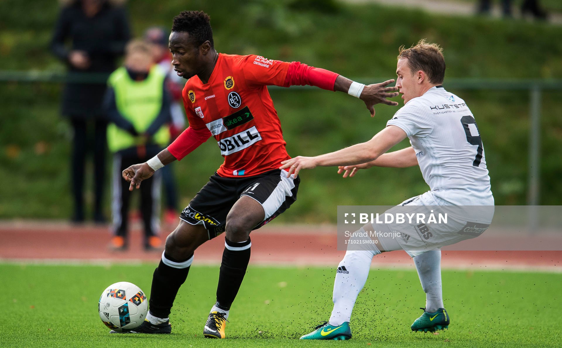 Landskronas Karim Sadatoch Oskarshamns Emil Dolk