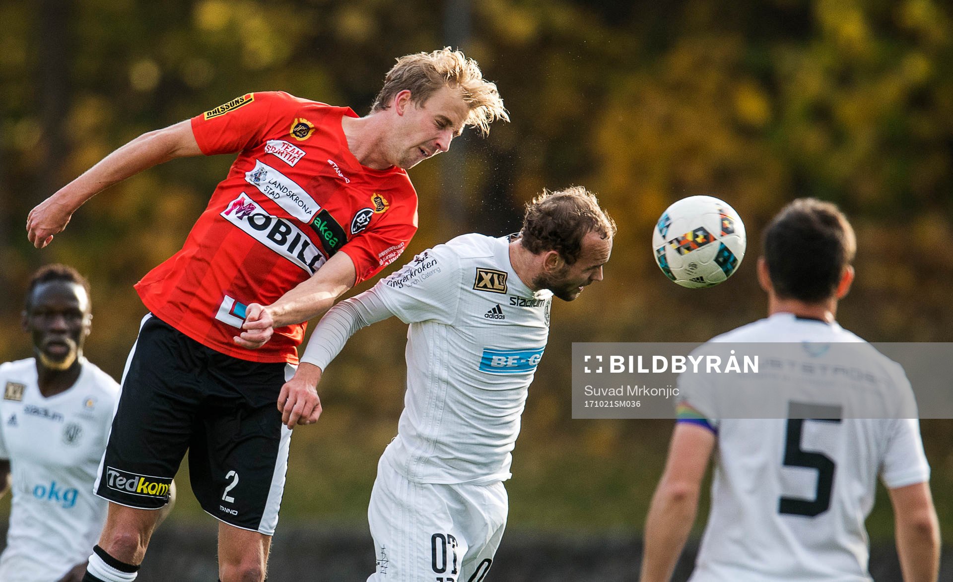 Landskronas Viktor Svensson och Oskarshamns Cristopher