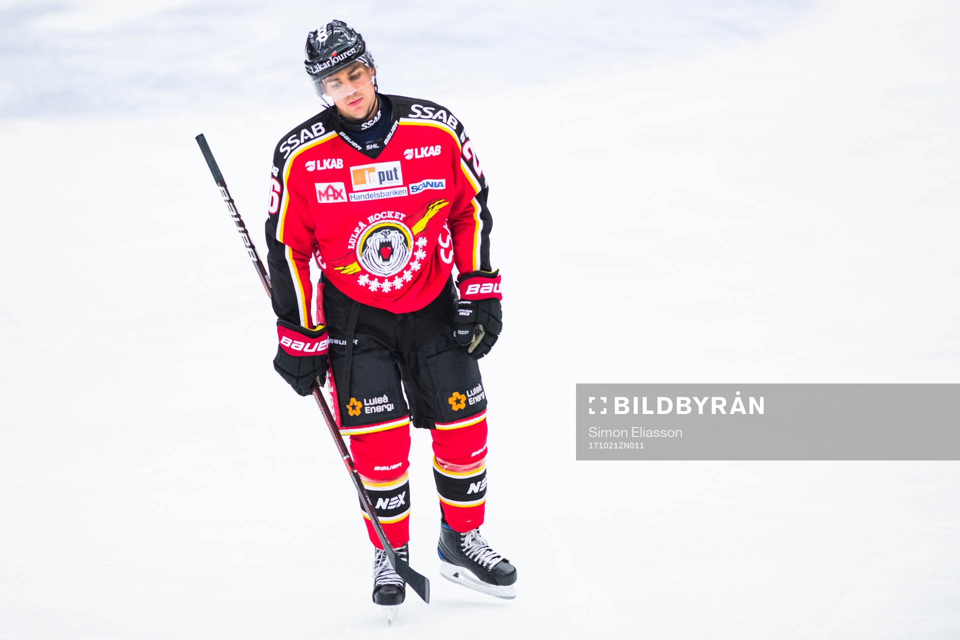 Luleås Joey Hishon deppar