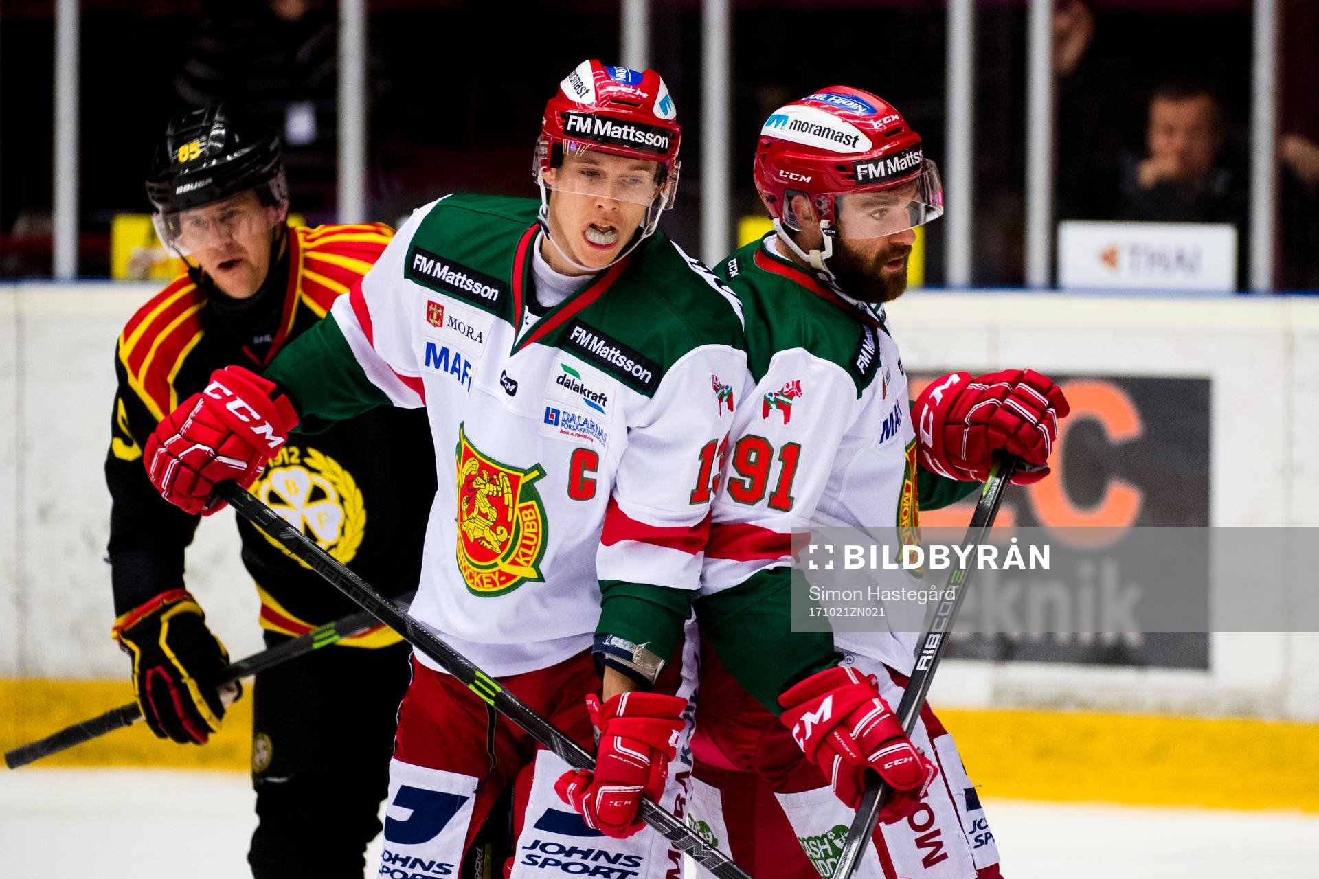 Moras Emil Bejmo och Jacob Lagacé