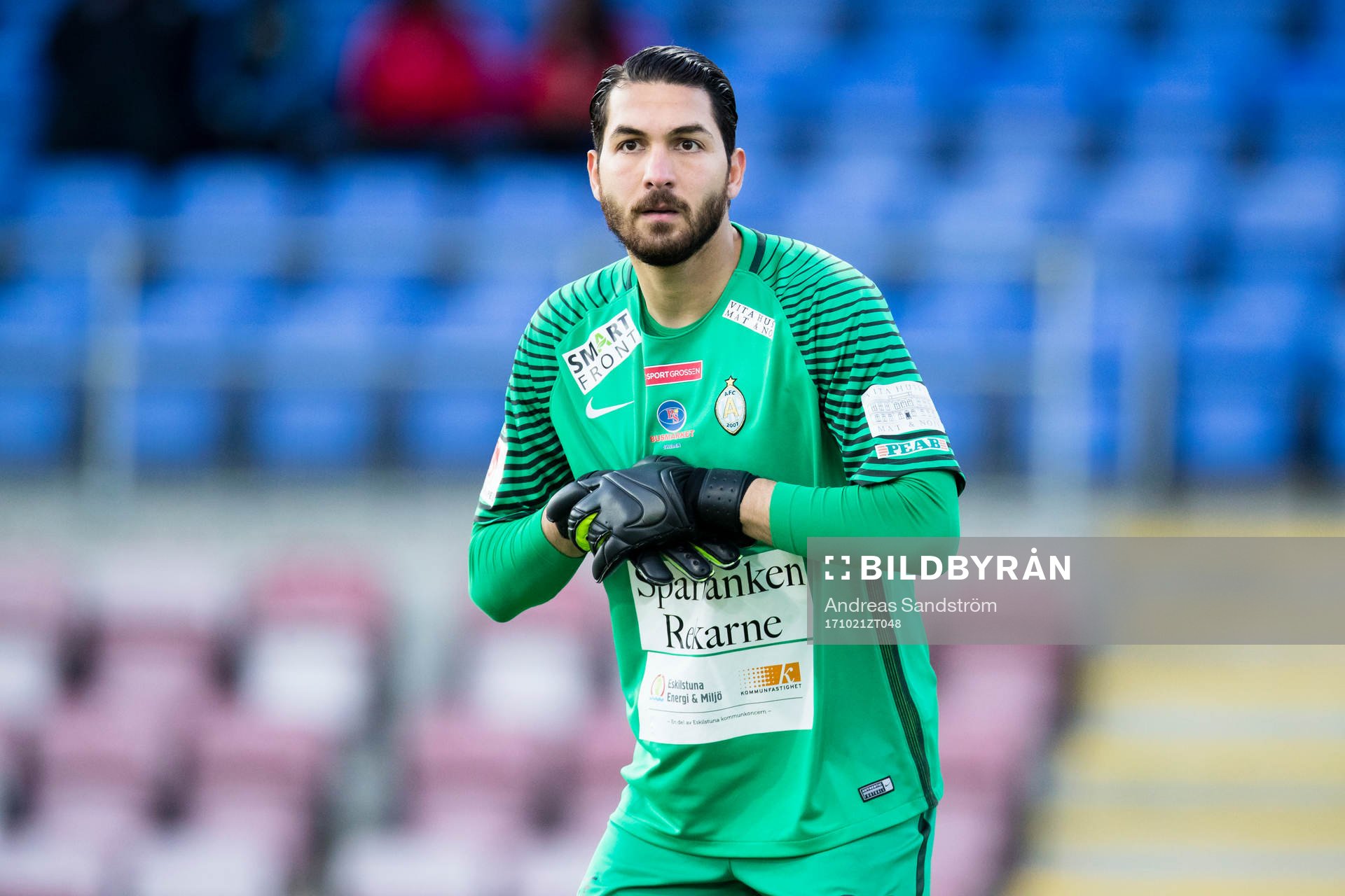 AFC Eskilstunas Målvakt Alireza Haghighi