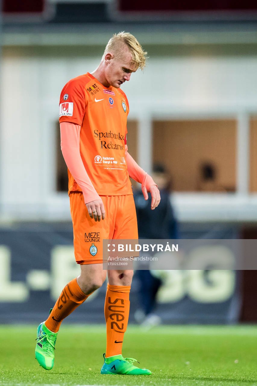 AFC Eskilstunas Ludvig Öhman deppar