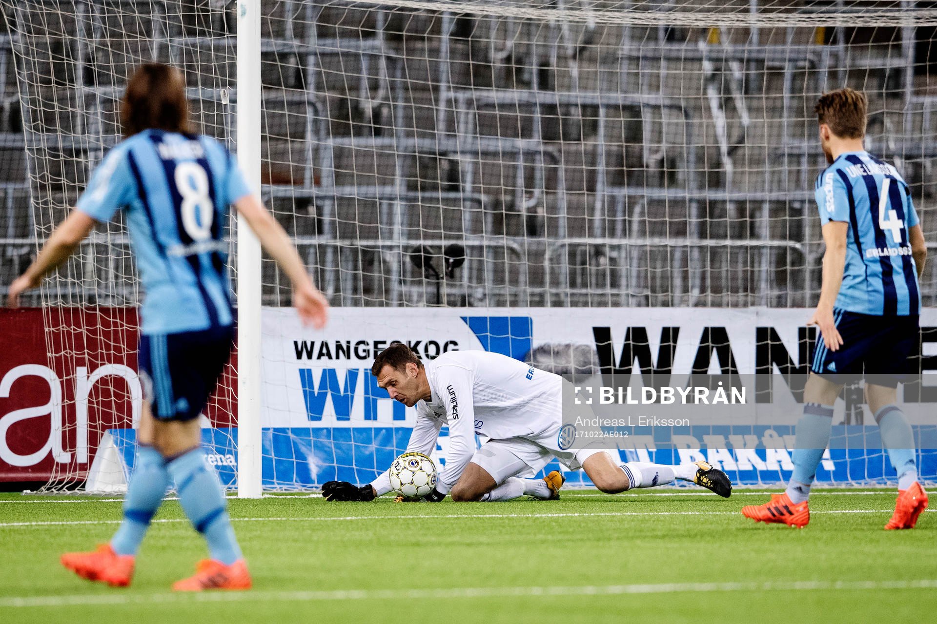 Djurgårdens målvakt Andreas Isaksson