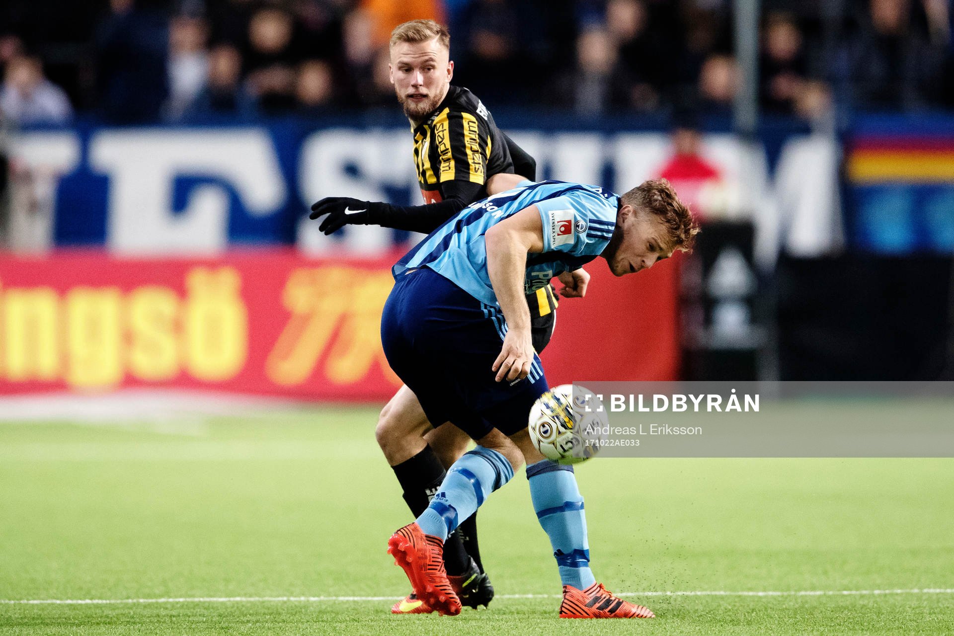Häckens Alexander Faltsetas och Djurgårdens Jesper