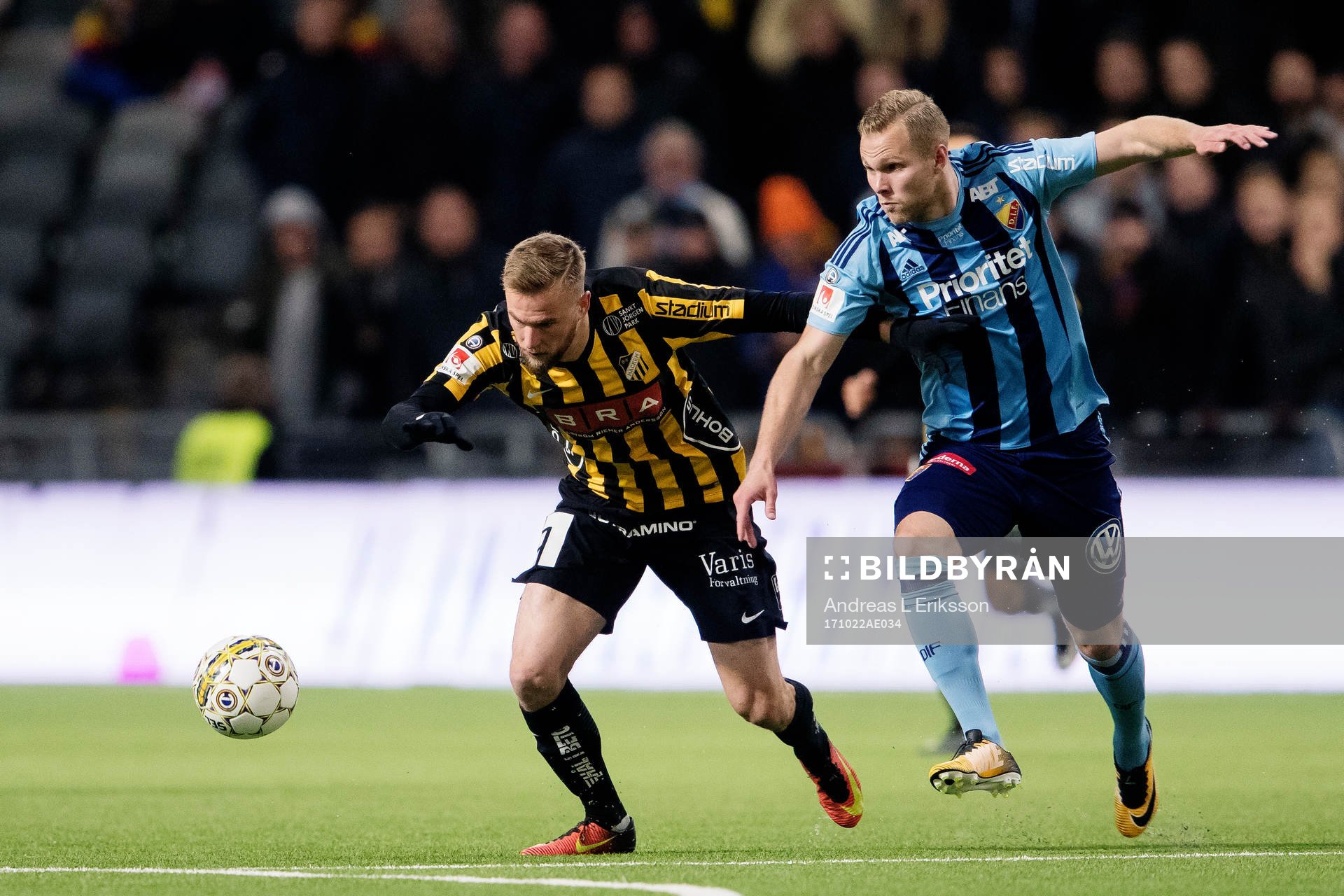 Häckens Alexander Faltsetas och Djurgårdens Gustav