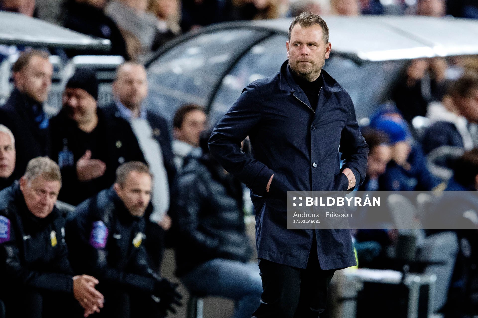 Häckens tränare Mikael Stahre