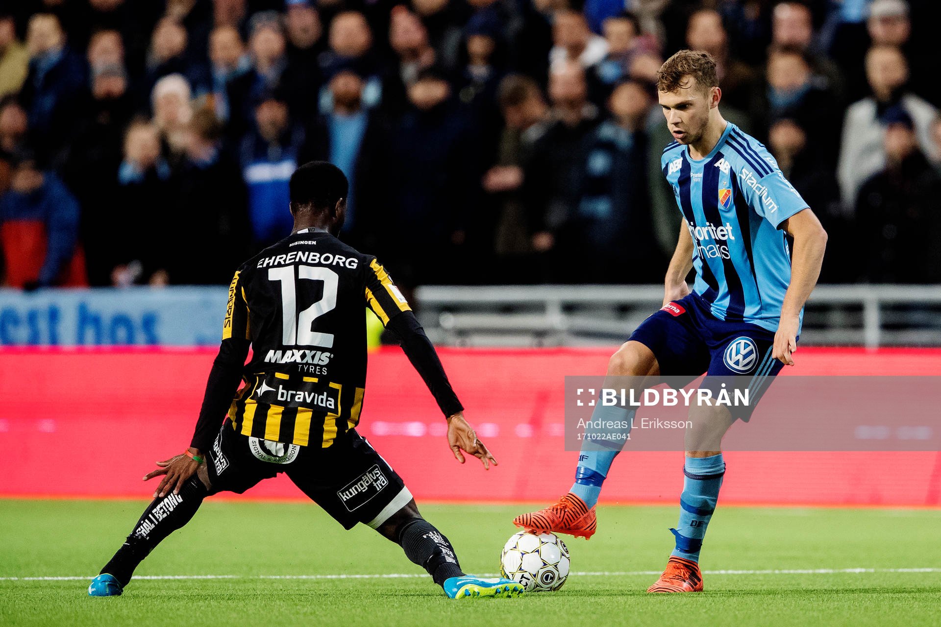 Djurgårdens Jesper Karlström och Häckens Mohammed