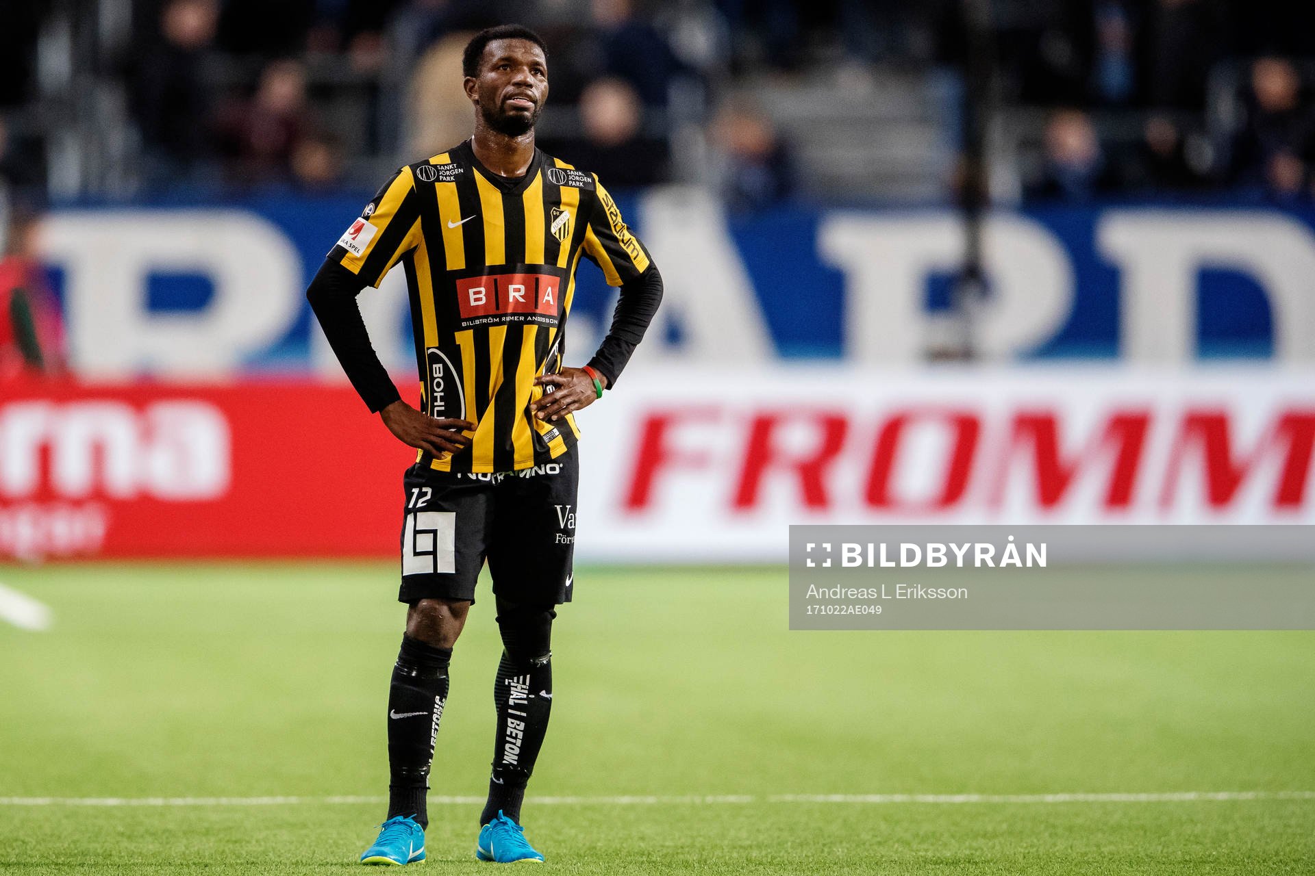 Häckens Mohammed Abubakari deppar