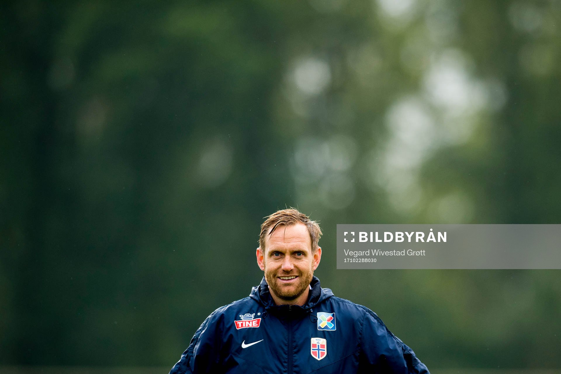 Martin Sjögren, head coach of Norway