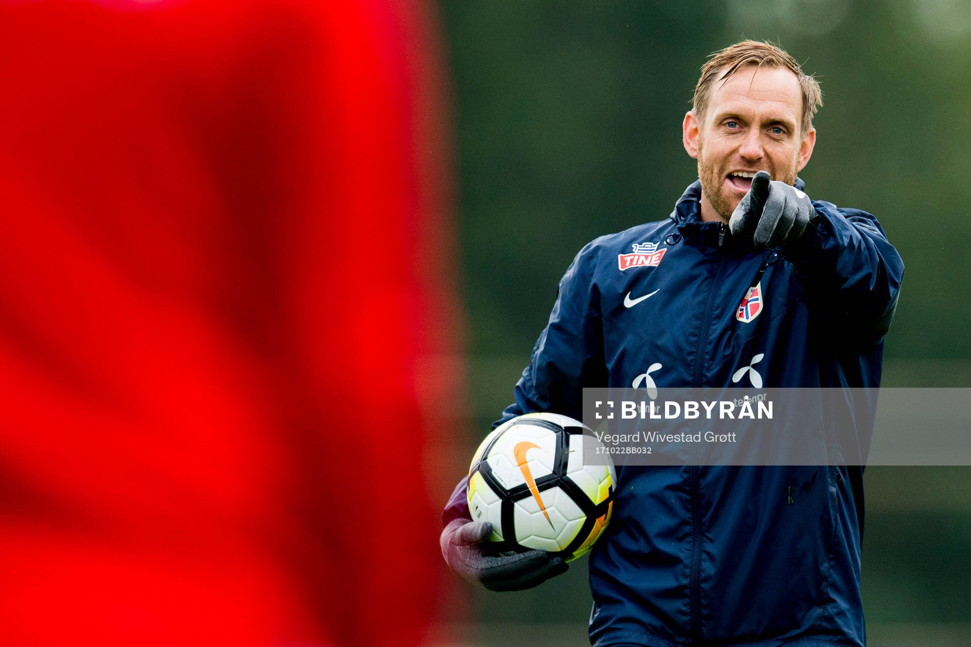 Martin Sjögren, head coach of Norway
