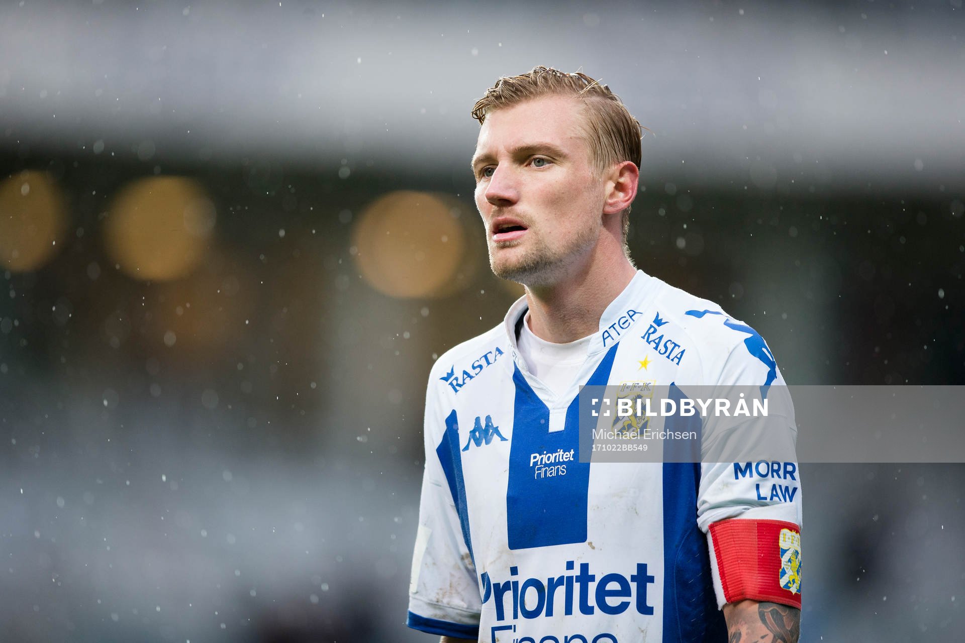 IFK Göteborgs Sebastian Eriksson deppar