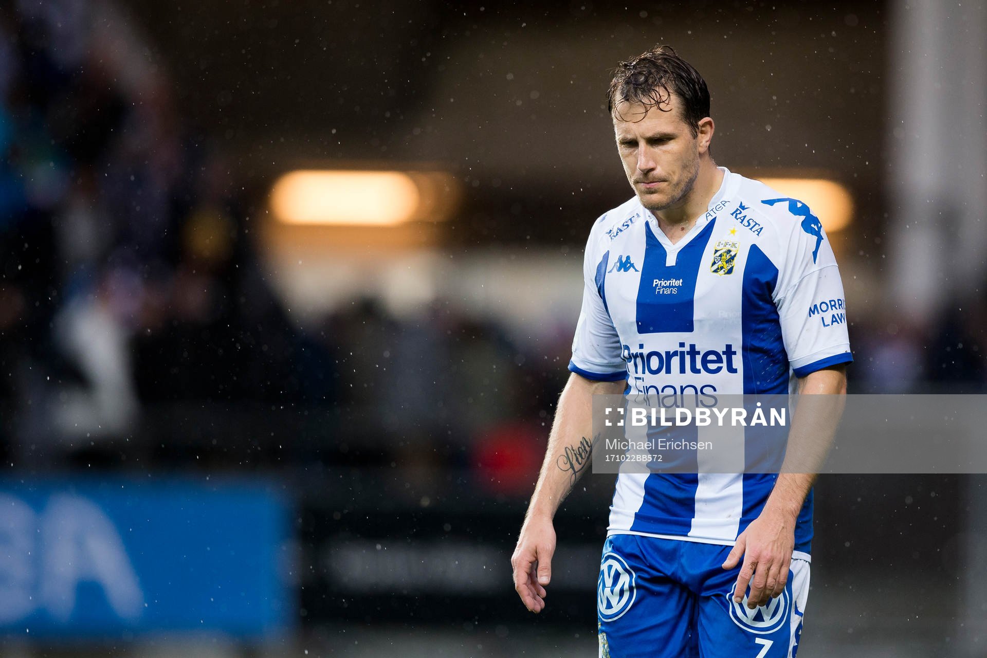 IFK Göteborgs Tobias Hysén deppar