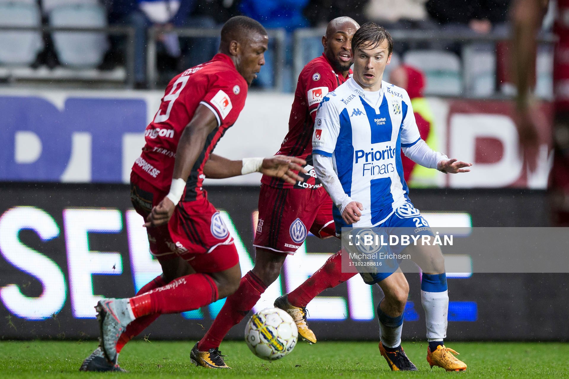 IFK Göteborgs Patrik Karlsson Lagemyr mot Östersunds