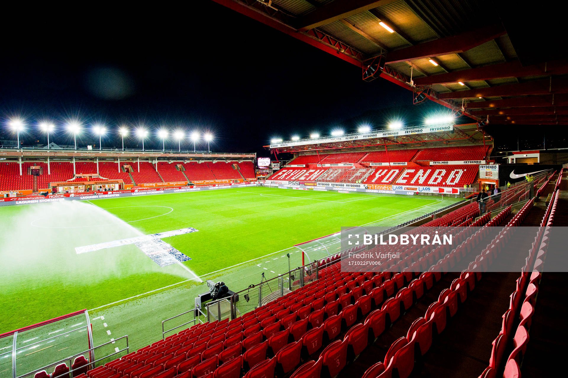 General view of Brann Stadion