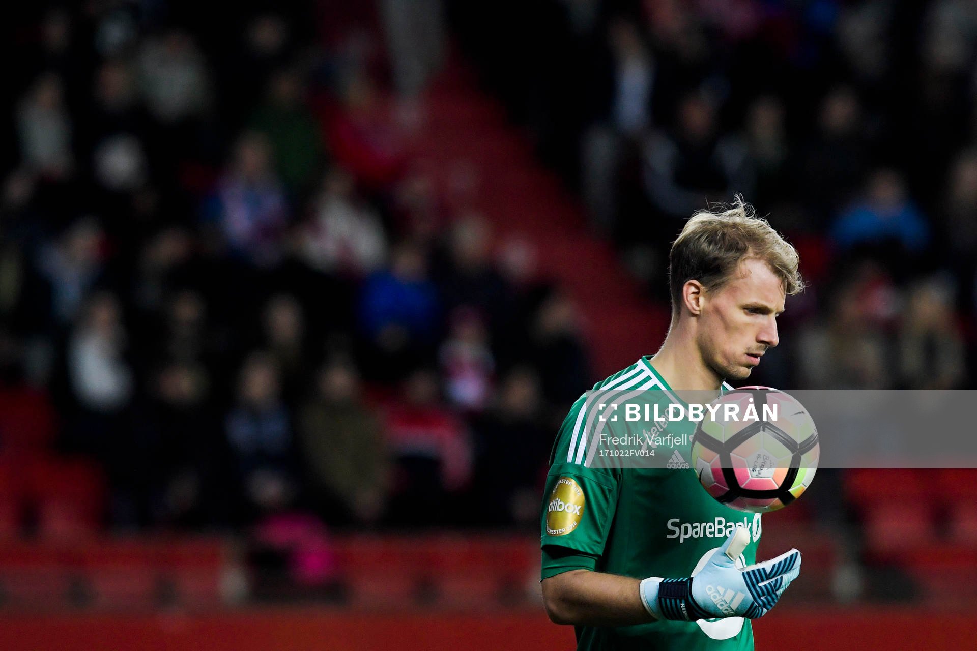 Goalkeeper André Hansen of Rosenborg