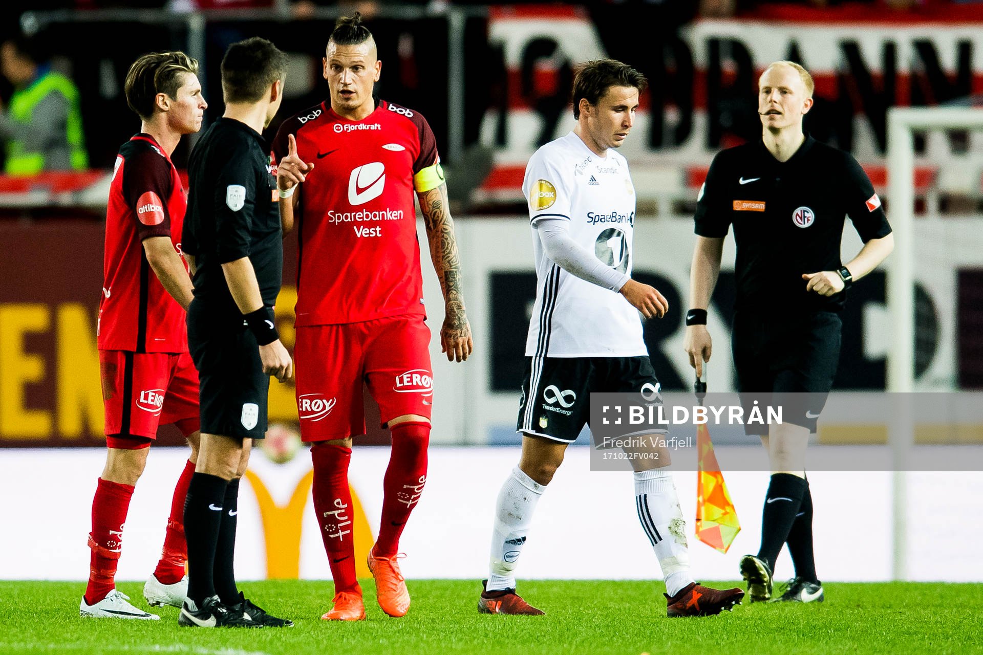 Kasper Skaanes, Vito Wormgoor of Brann, Tom Harald Hagen,