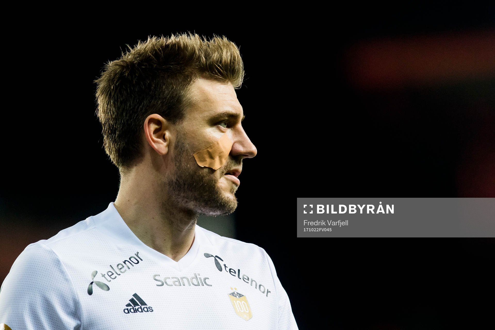 Nicklas Bendtner of Rosenborg