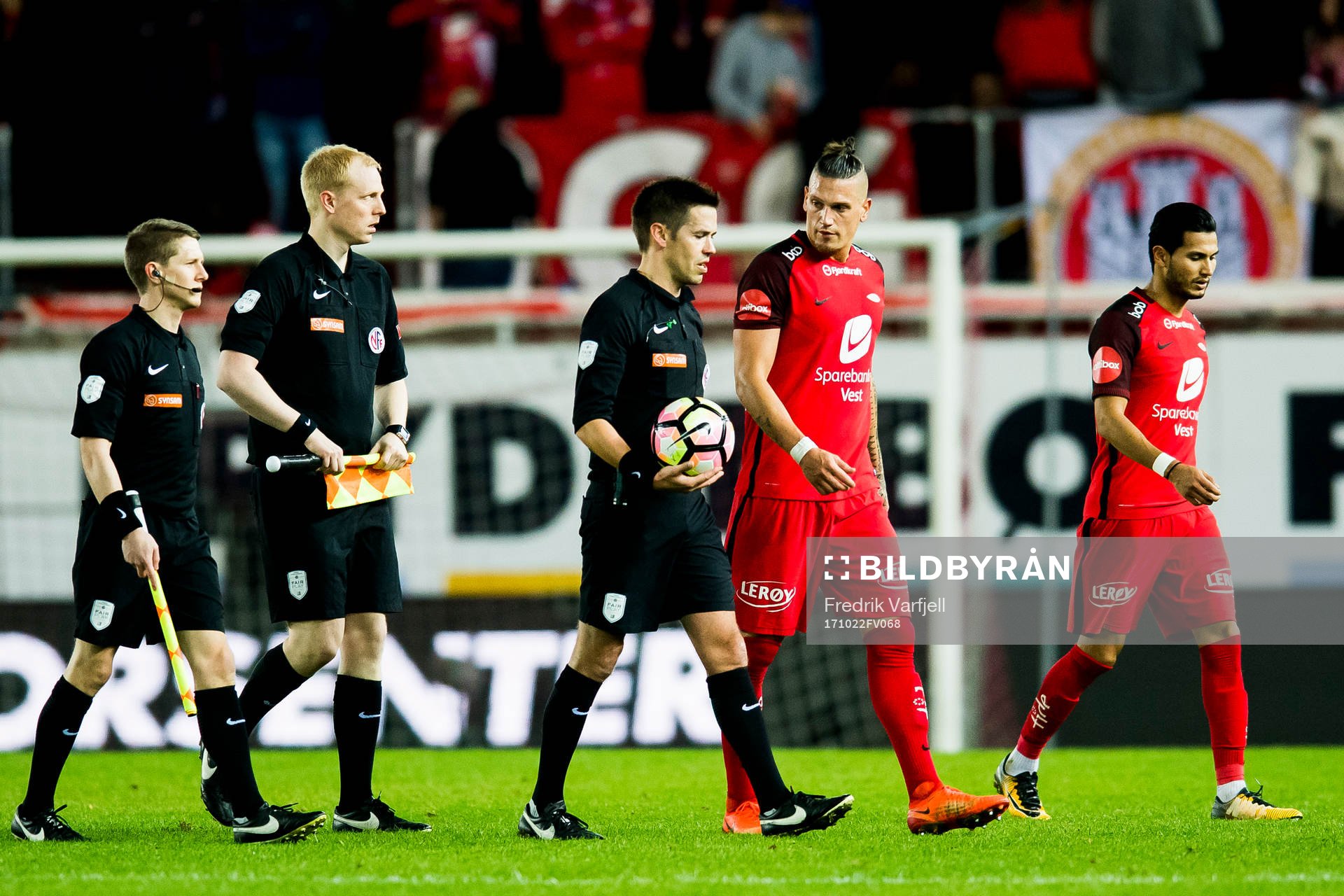 during the Eliteserien match between Brann and Rosenborg