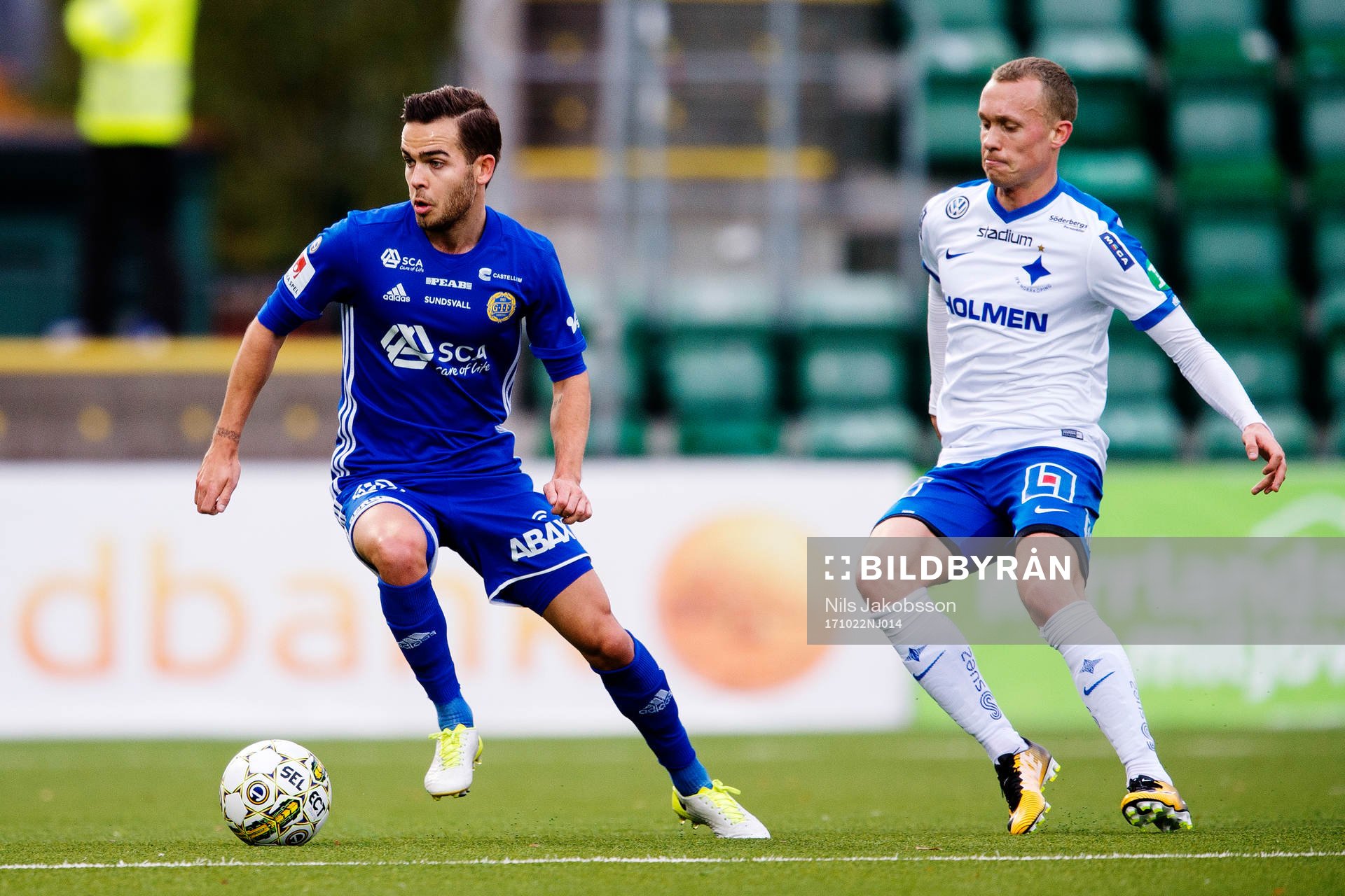 Sundsvalls Kristinn Steindorsson och Norrköpings Gudmundur